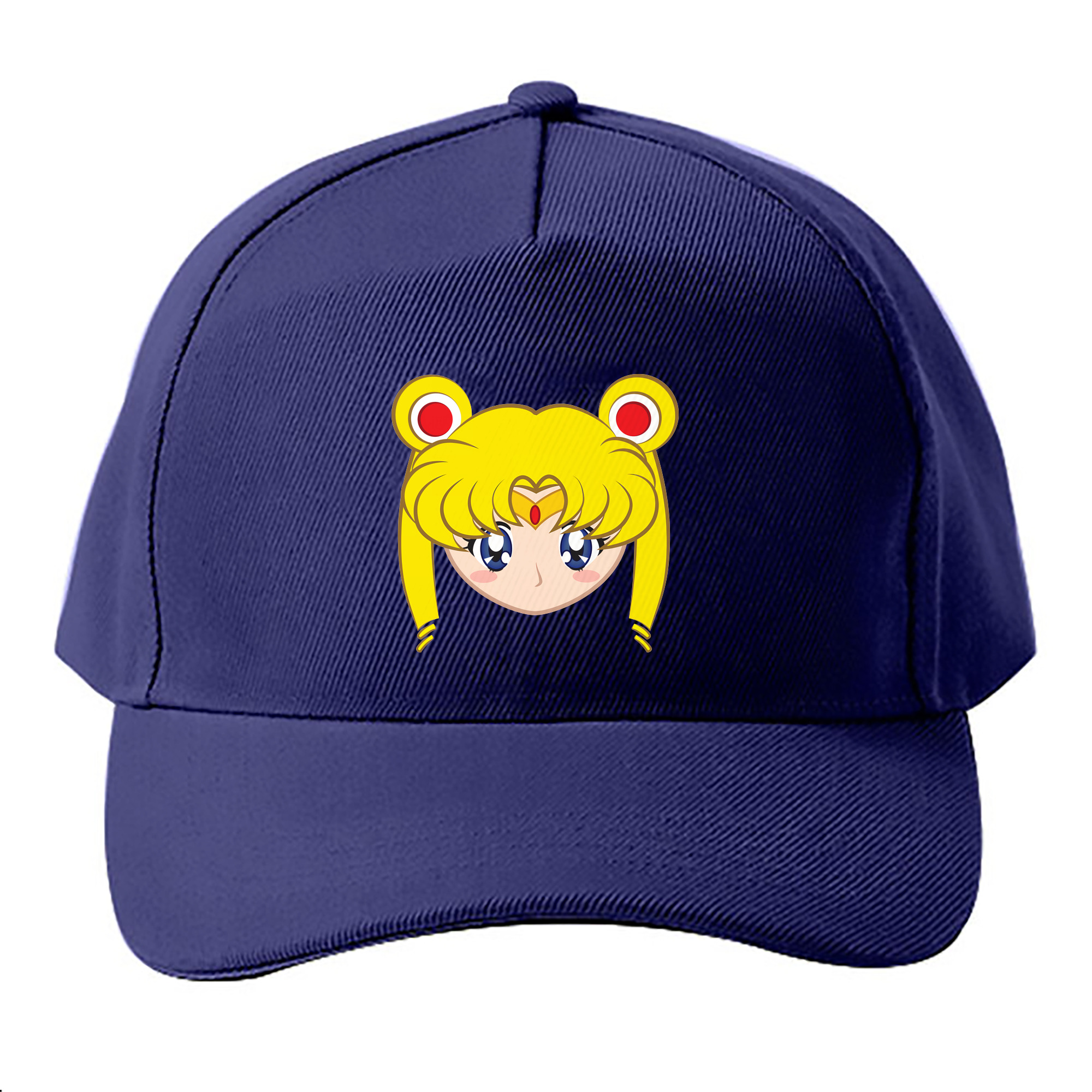 （画像用） 美少女戦士セーラームーン 月野 うさぎ つきの うさぎ Sailor Moon Tsukino Usagi ベースボールキャップ 綿100％ 男女兼用 帽子 スポーツ
