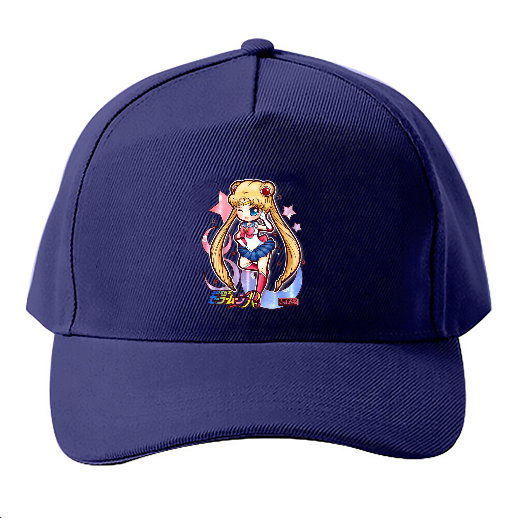 （画像用） 美少女戦士セーラームーン 月野 うさぎ つきの うさぎ Sailor Moon Tsukino Usagi ベースボールキャップ 綿100％ 男女兼用 帽子 スポーツ