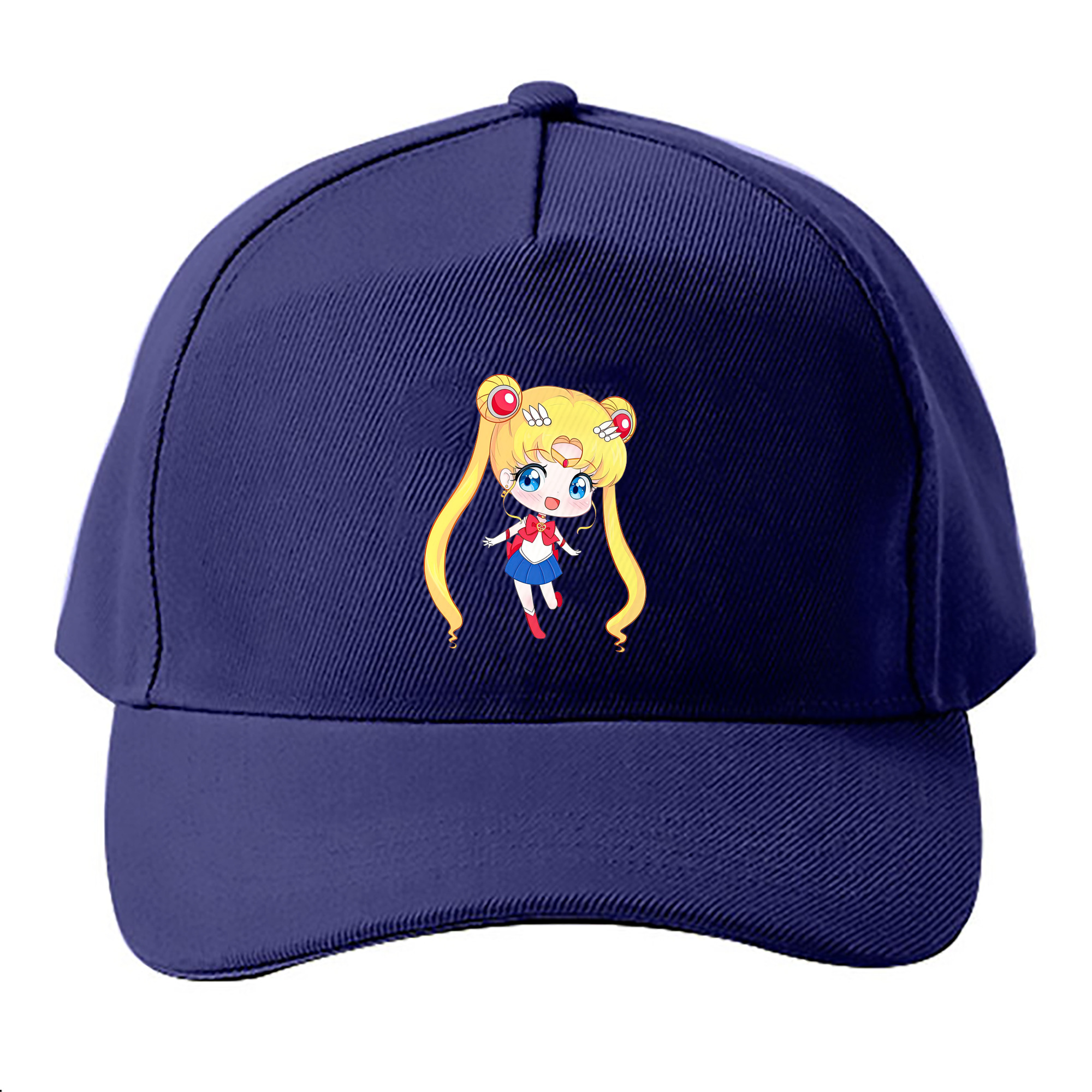 （画像用） 美少女戦士セーラームーン 月野 うさぎ つきの うさぎ Sailor Moon Tsukino Usagi ベースボールキャップ 綿100％ 男女兼用 帽子 スポーツ