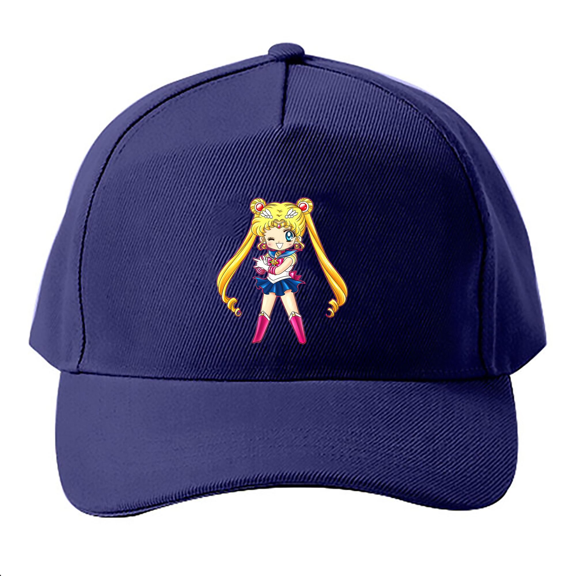 （画像用） 美少女戦士セーラームーン 月野 うさぎ つきの うさぎ Sailor Moon Tsukino Usagi ベースボールキャップ 綿100％ 男女兼用 帽子 スポーツ