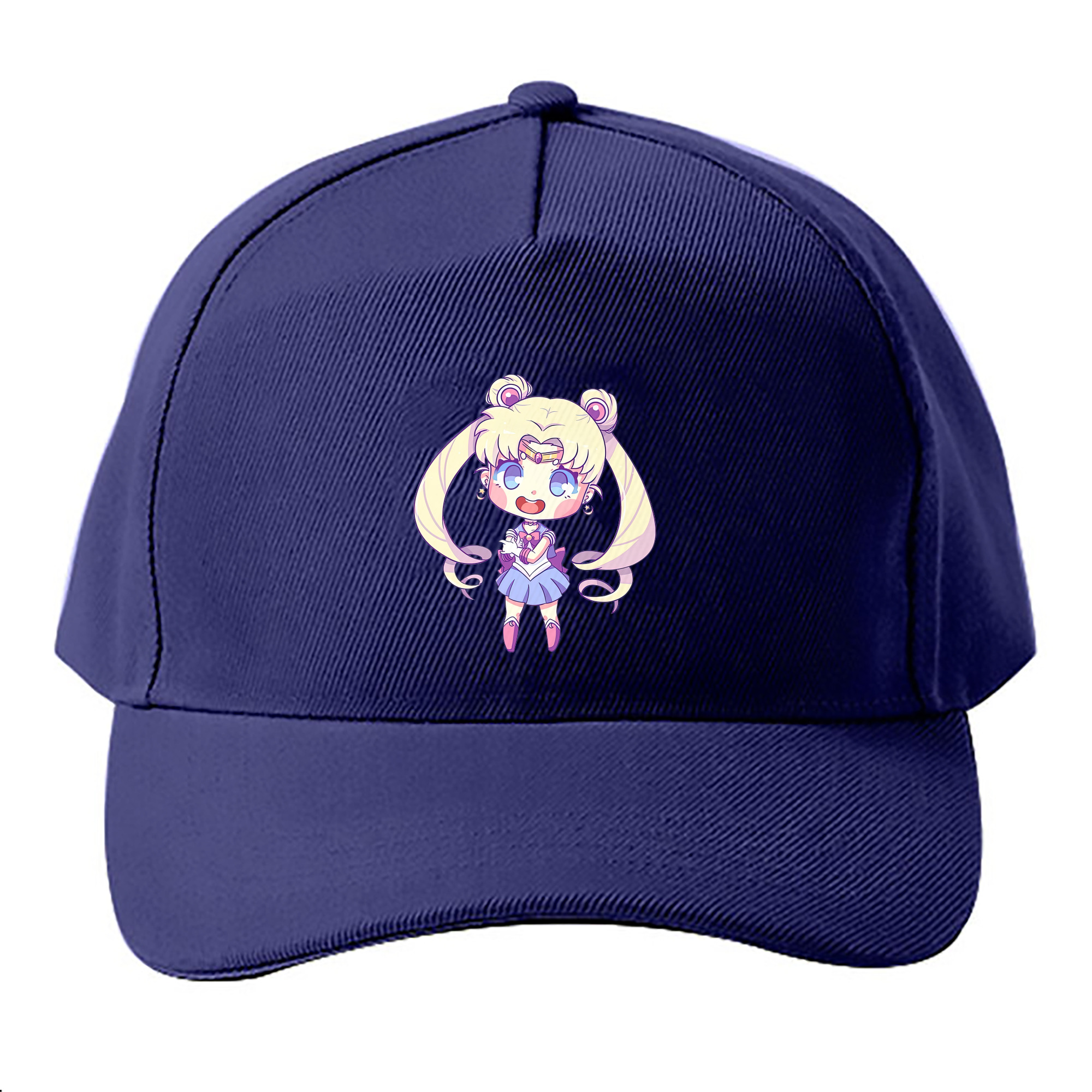 （画像用） 美少女戦士セーラームーン 月野 うさぎ つきの うさぎ Sailor Moon Tsukino Usagi ベースボールキャップ 綿100％ 男女兼用 帽子 スポーツ