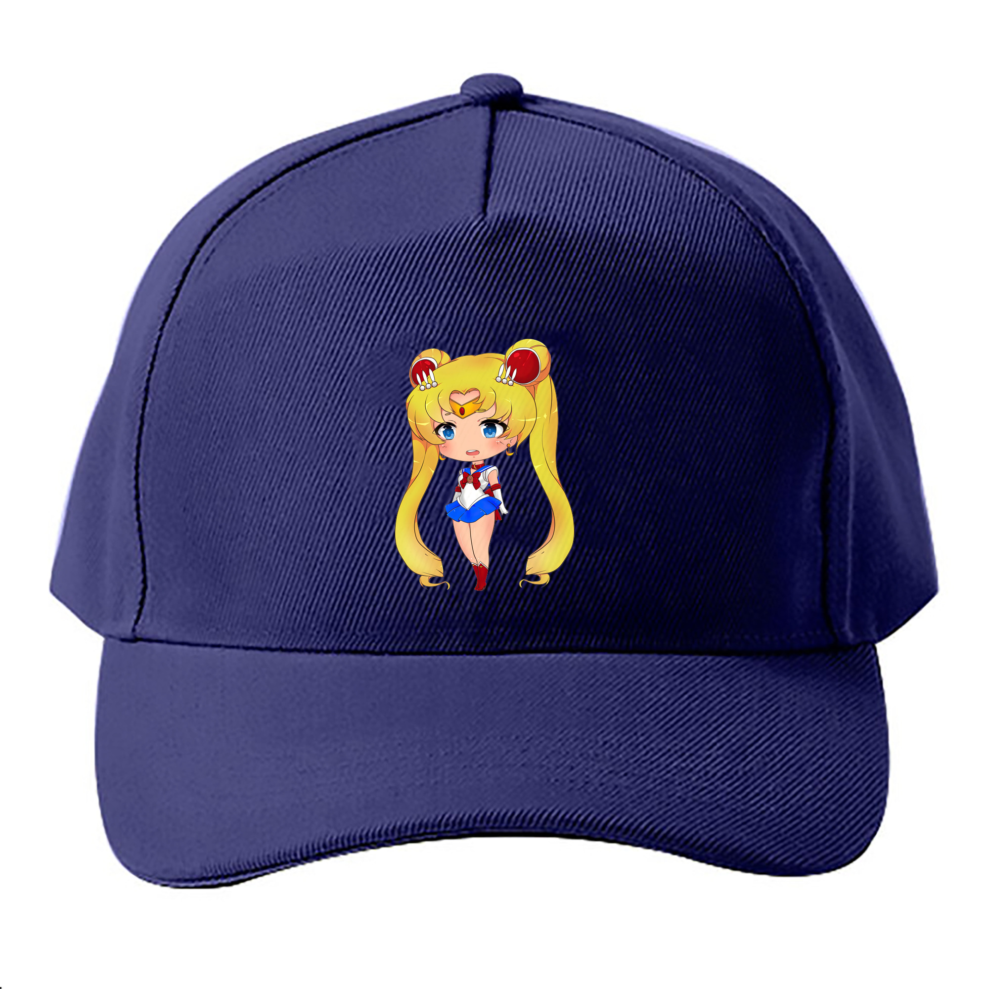 （画像用） 美少女戦士セーラームーン 月野 うさぎ つきの うさぎ Sailor Moon Tsukino Usagi ベースボールキャップ 綿100％ 男女兼用 帽子 スポーツ