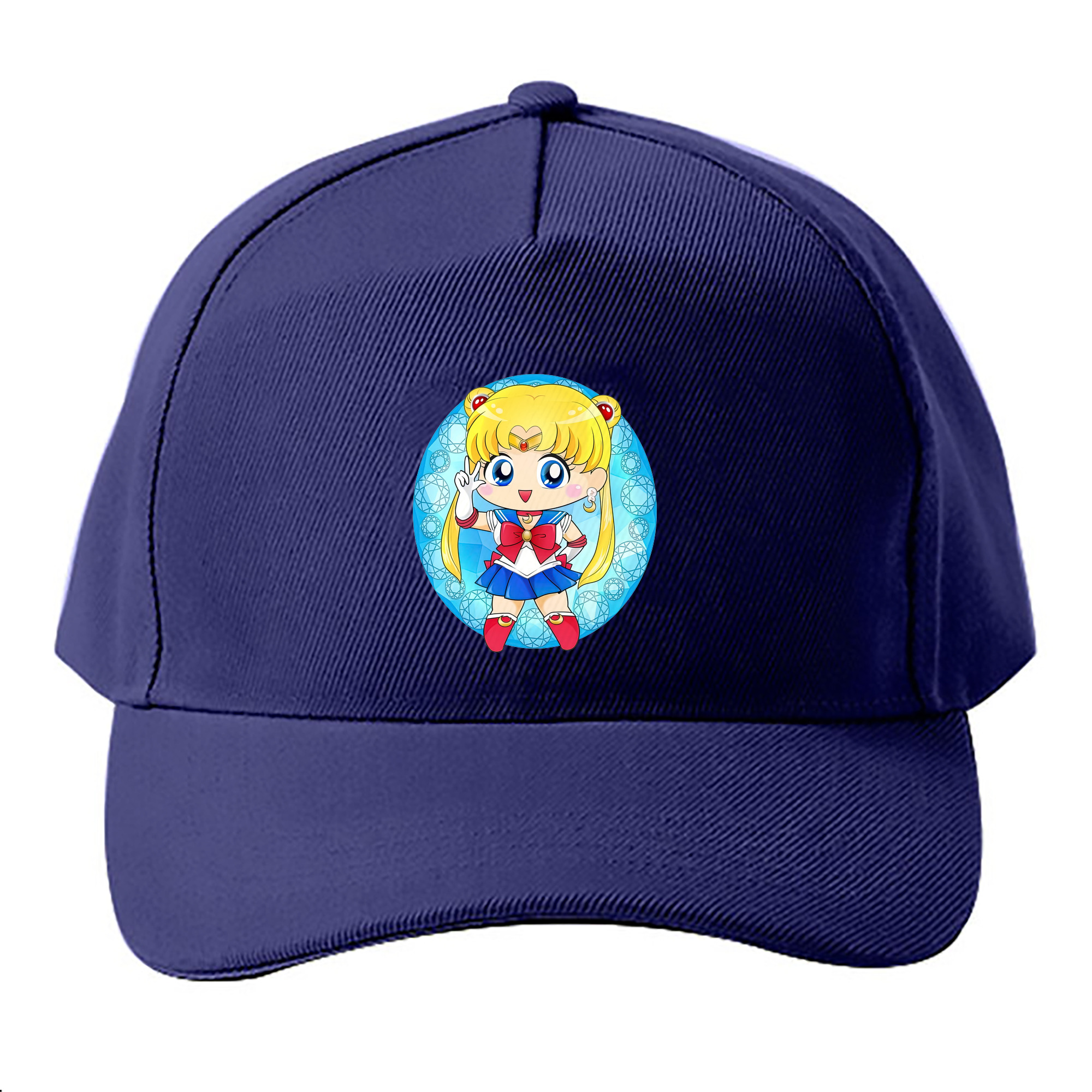 （画像用） 美少女戦士セーラームーン 月野 うさぎ つきの うさぎ Sailor Moon Tsukino Usagi ベースボールキャップ 綿100％ 男女兼用 帽子 スポーツ