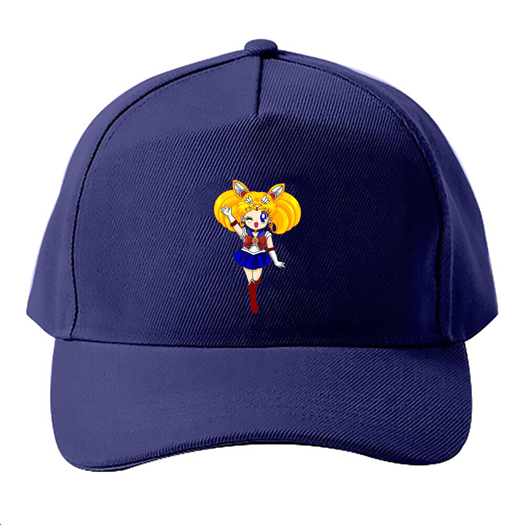 （画像用） 美少女戦士セーラームーン 月野 うさぎ つきの うさぎ Sailor Moon Tsukino Usagi ベースボールキャップ 綿100％ 男女兼用 帽子 スポーツ