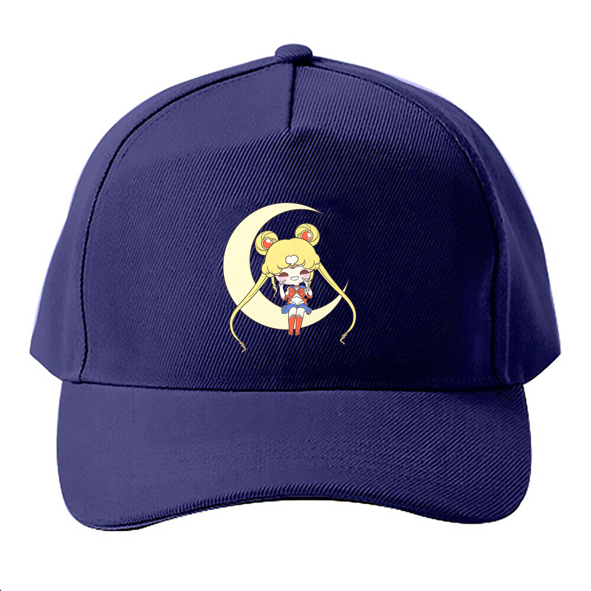 （画像用） 美少女戦士セーラームーン 月野 うさぎ つきの うさぎ Sailor Moon Tsukino Usagi ベースボールキャップ 綿100％ 男女兼用 帽子 スポーツ
