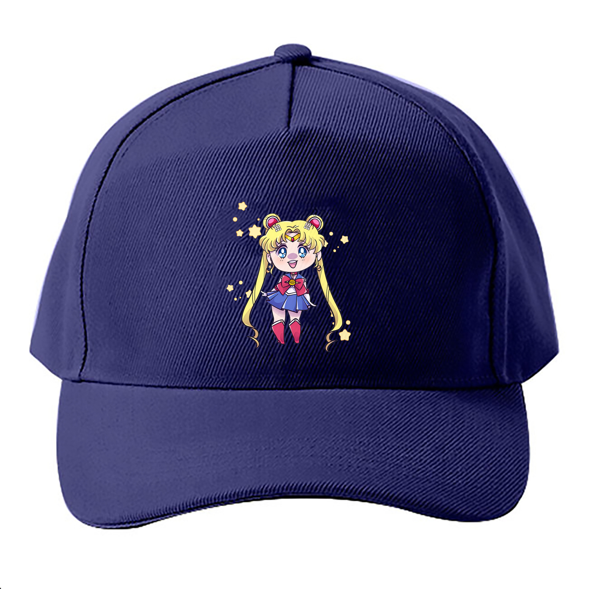 （画像用） 美少女戦士セーラームーン 月野 うさぎ つきの うさぎ Sailor Moon Tsukino Usagi ベースボールキャップ 綿100％ 男女兼用 帽子 スポーツ