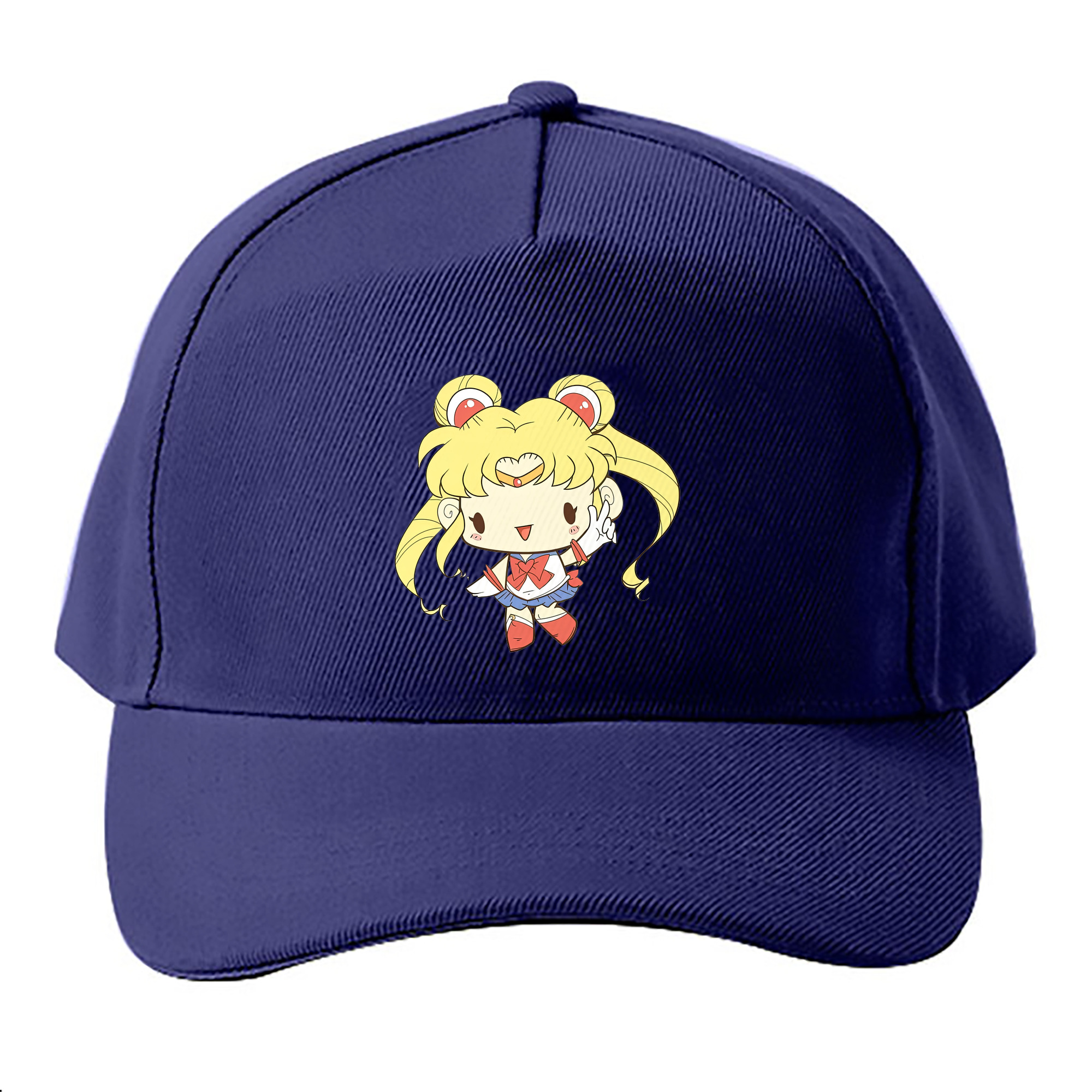 （画像用） 美少女戦士セーラームーン 月野 うさぎ つきの うさぎ Sailor Moon Tsukino Usagi ベースボールキャップ 綿100％ 男女兼用 帽子 スポーツ