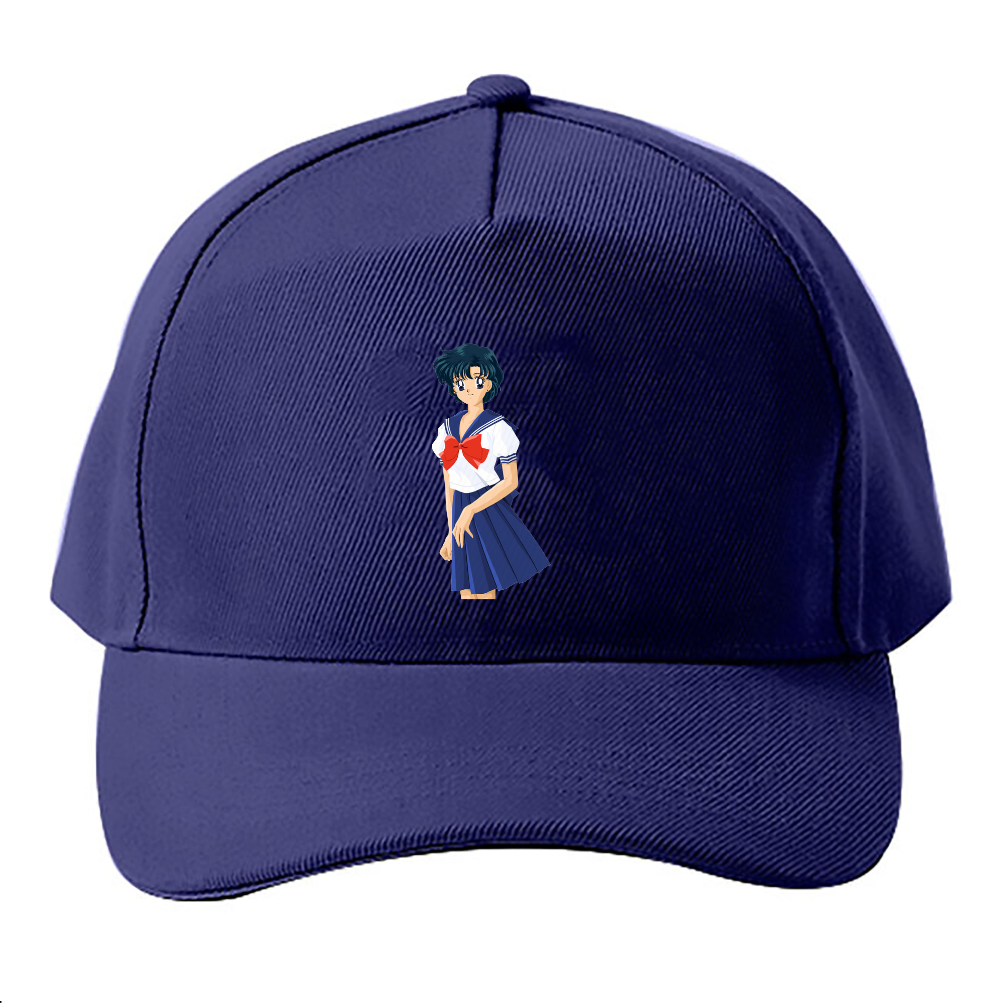 （画像用） 美少女戦士セーラームーン 水野 亜美 みずの あみ Sailor Moon Mizuno Ami ベースボールキャップ 綿100％ 男女兼用 帽子 スポーツ