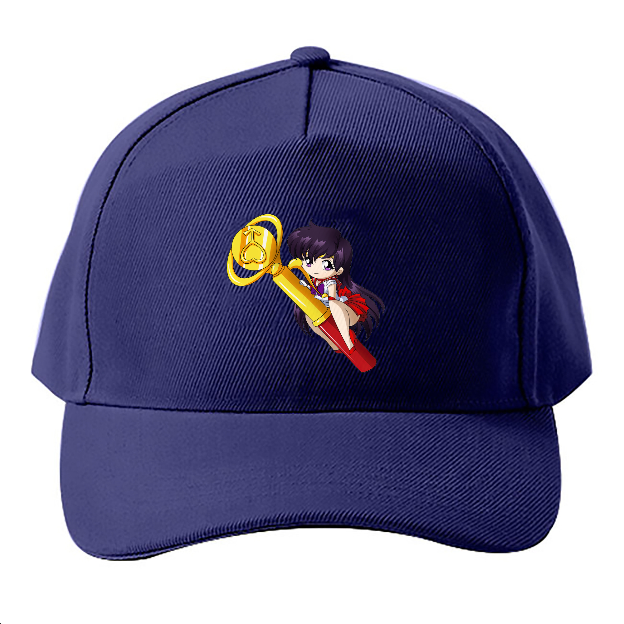 （画像用） 美少女戦士セーラームーン 火野レイ ひの レイ Sailor Moon Hino Rei （セーラーマーズ,Sailor Mars） ベースボールキャップ 綿100％ 男女兼用 帽子 スポーツ