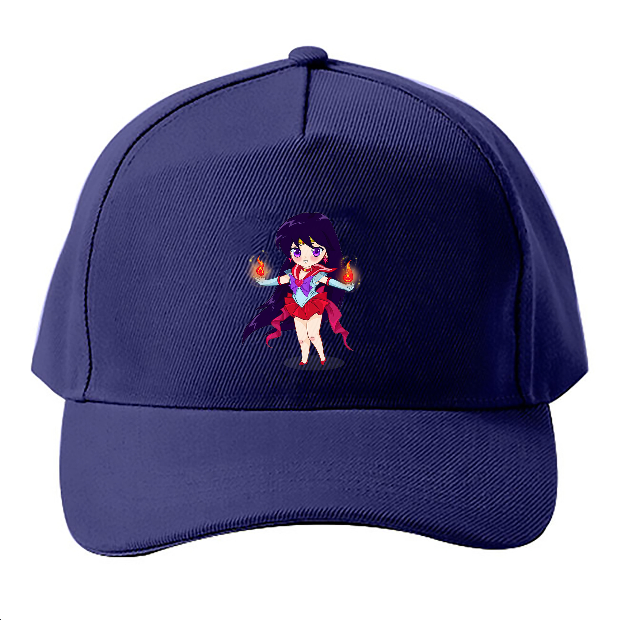 （画像用） 美少女戦士セーラームーン 火野レイ ひの レイ Sailor Moon Hino Rei （セーラーマーズ,Sailor Mars） ベースボールキャップ 綿100％ 男女兼用 帽子 スポーツ