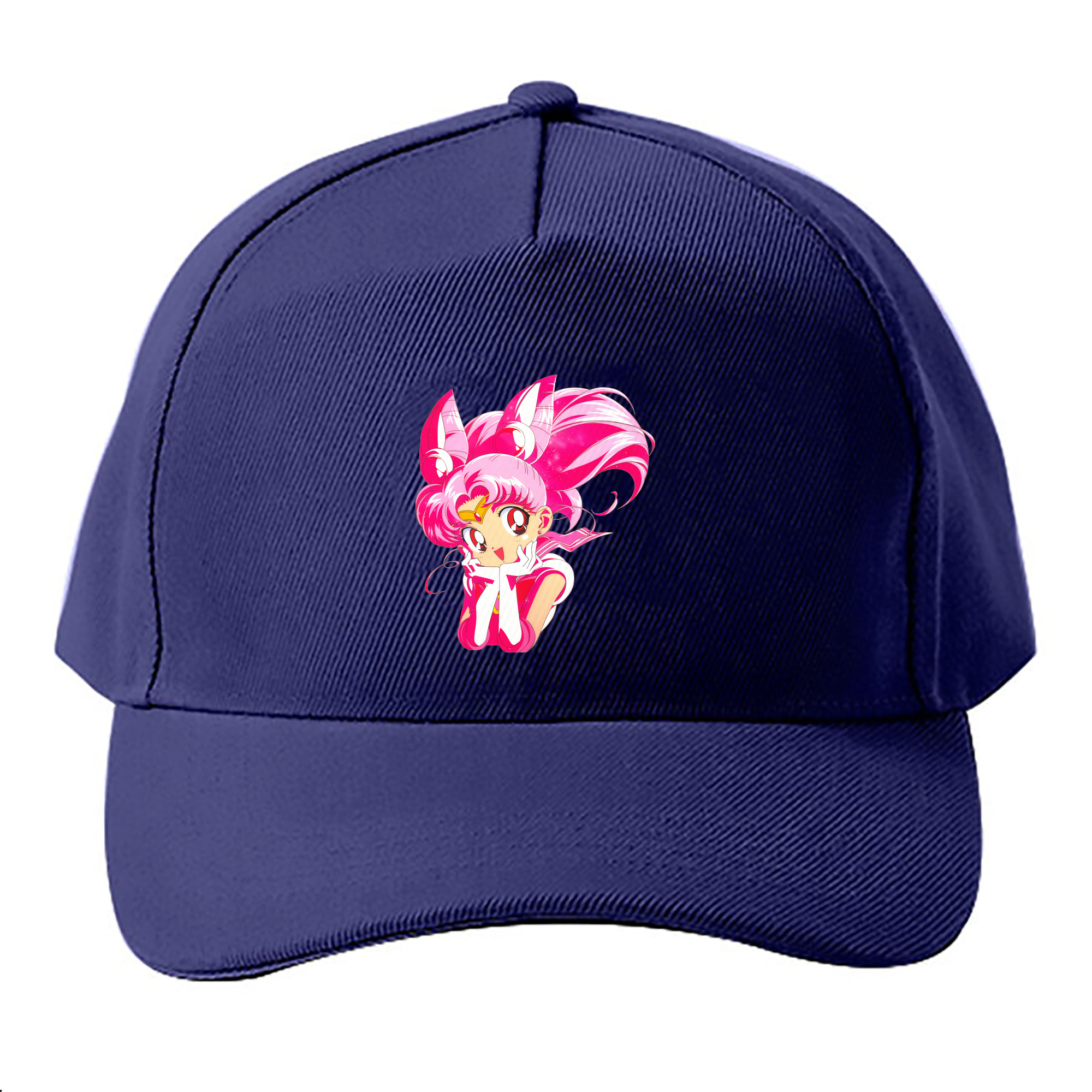 （画像用） 美少女戦士セーラームーン ちびうさ Sailor Moon Chibiusa Tsukino Usagi Small Lady Serenity ベースボールキャップ 綿100％ 男女兼用 帽子 スポーツ