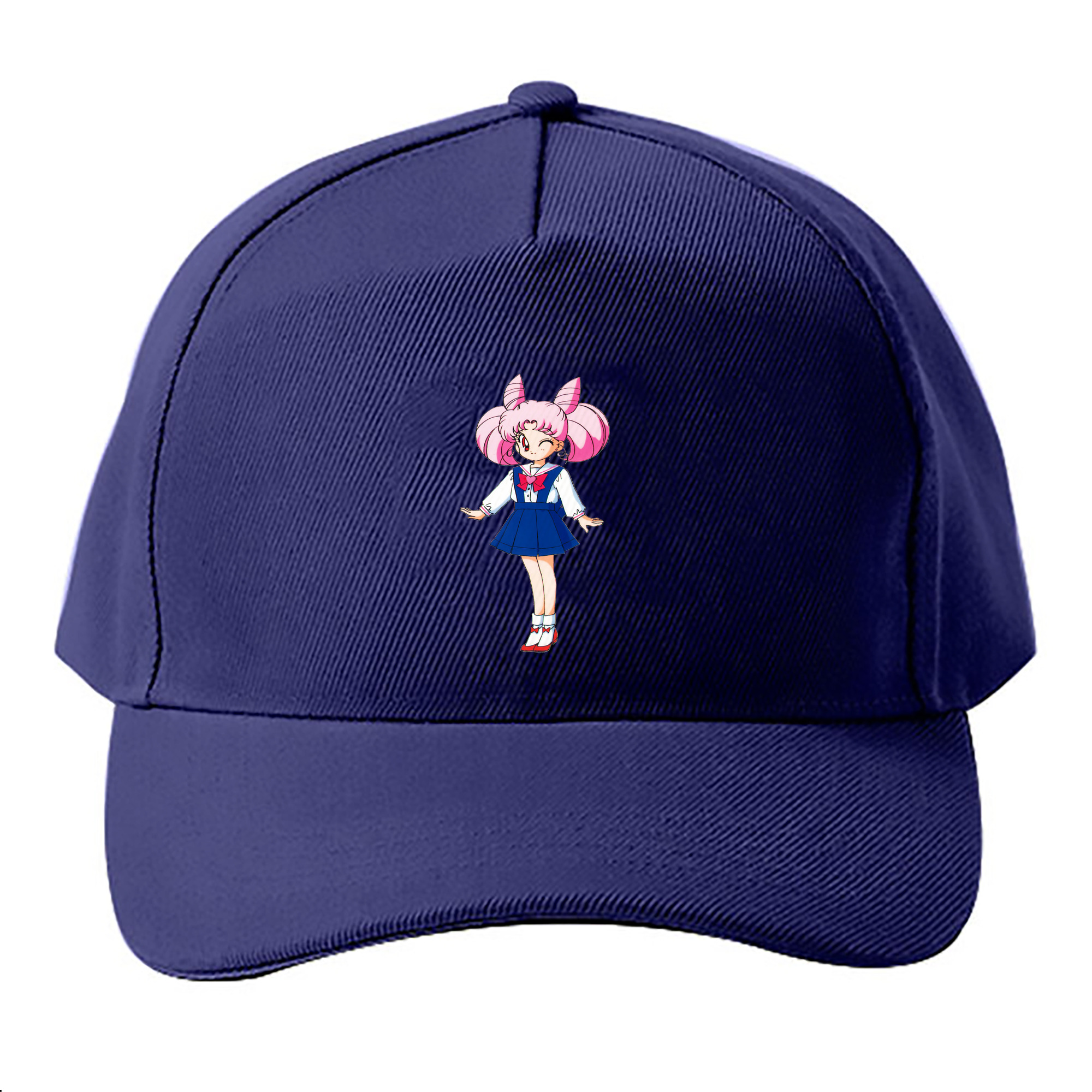 （画像用） 美少女戦士セーラームーン ちびうさ Sailor Moon Chibiusa Tsukino Usagi Small Lady Serenity ベースボールキャップ 綿100％ 男女兼用 帽子 スポーツ