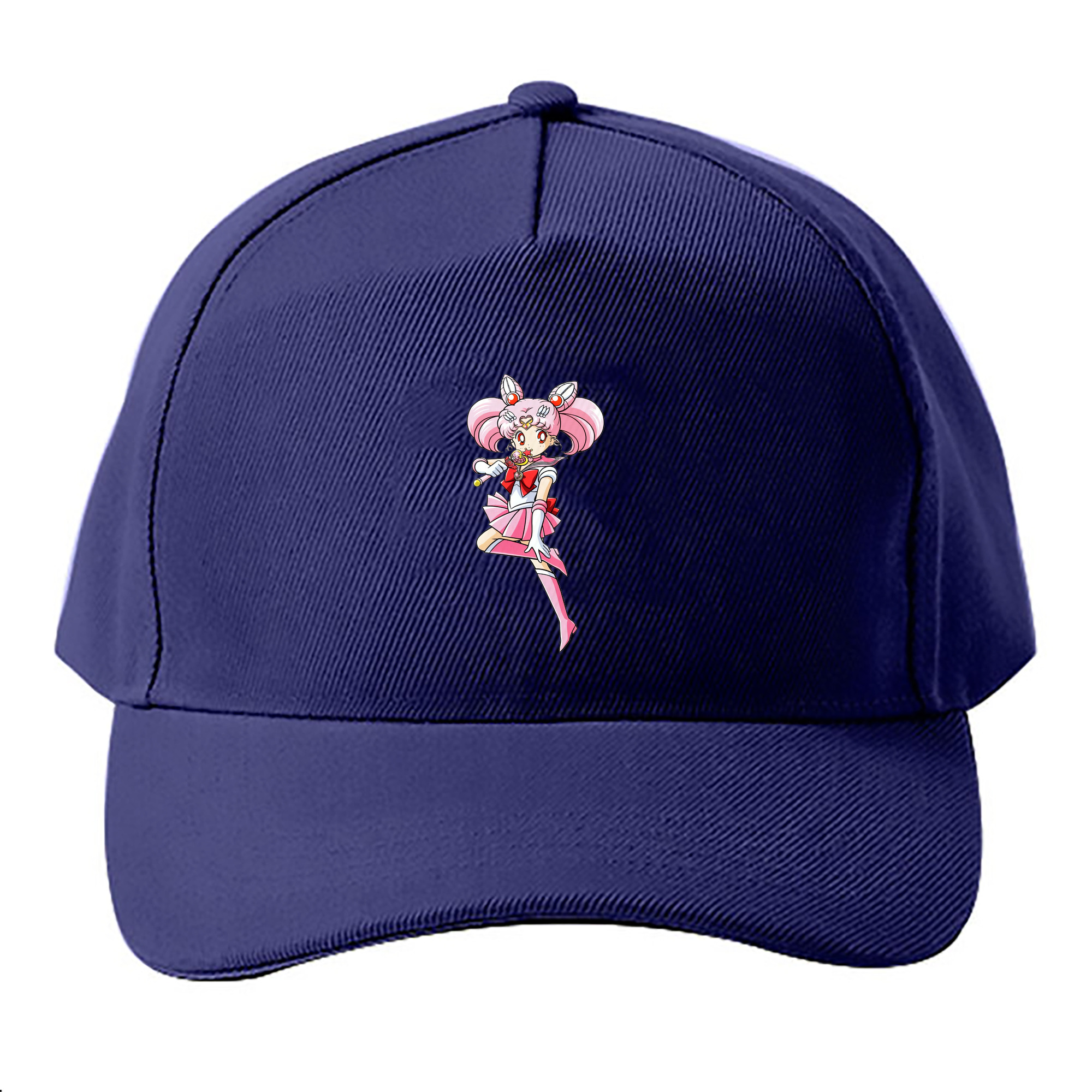 （画像用） 美少女戦士セーラームーン ちびうさ Sailor Moon Chibiusa Tsukino Usagi Small Lady Serenity ベースボールキャップ 綿100％ 男女兼用 帽子 スポーツ