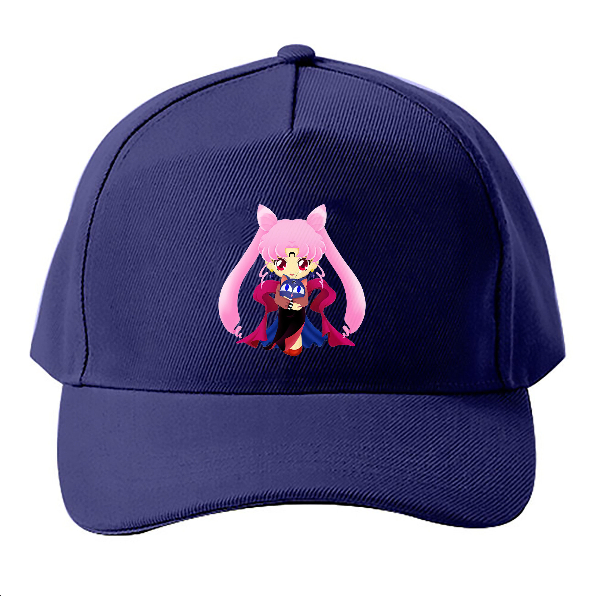 （画像用） 美少女戦士セーラームーン ちびうさ Sailor Moon Chibiusa Tsukino Usagi Small Lady Serenity ベースボールキャップ 綿100％ 男女兼用 帽子 スポーツ