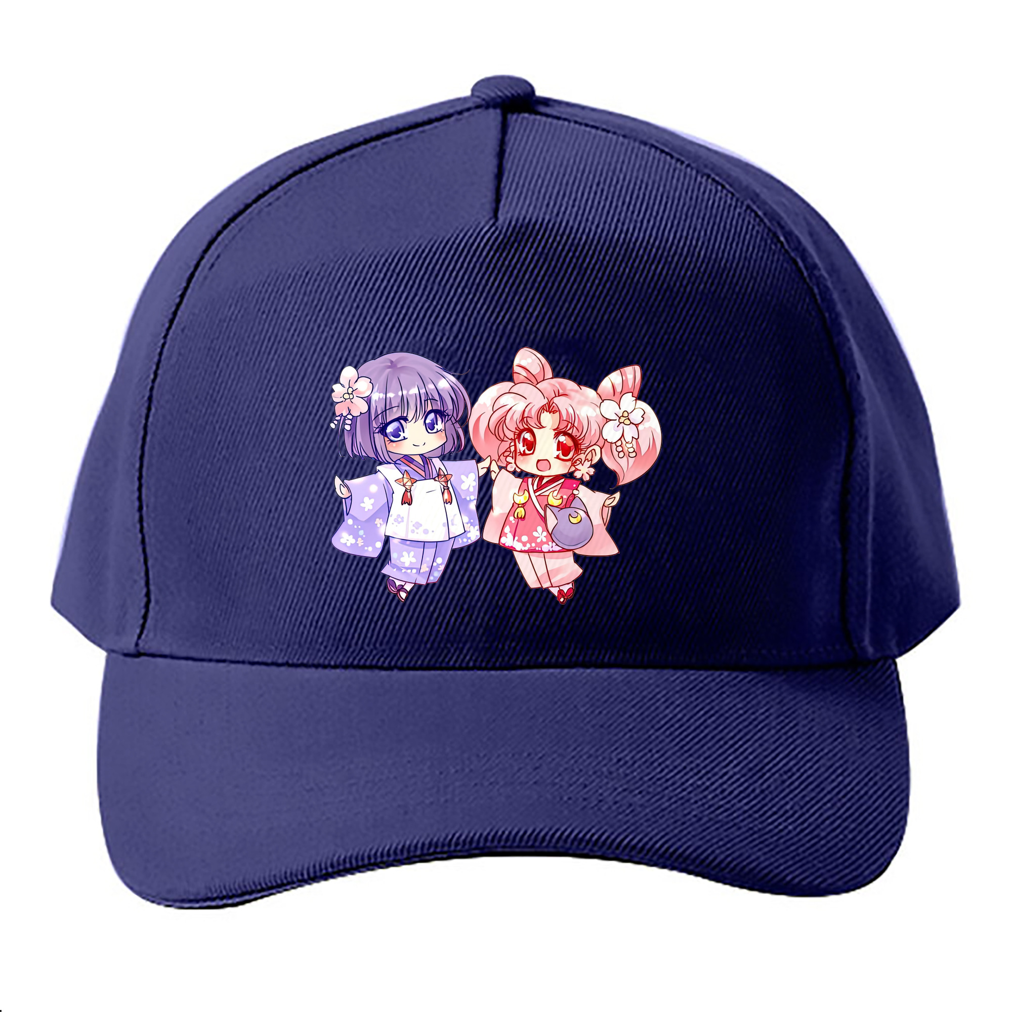 （画像用） 美少女戦士セーラームーン ちびうさ Sailor Moon Chibiusa Tsukino Usagi Small Lady Serenity ベースボールキャップ 綿100％ 男女兼用 帽子 スポーツ