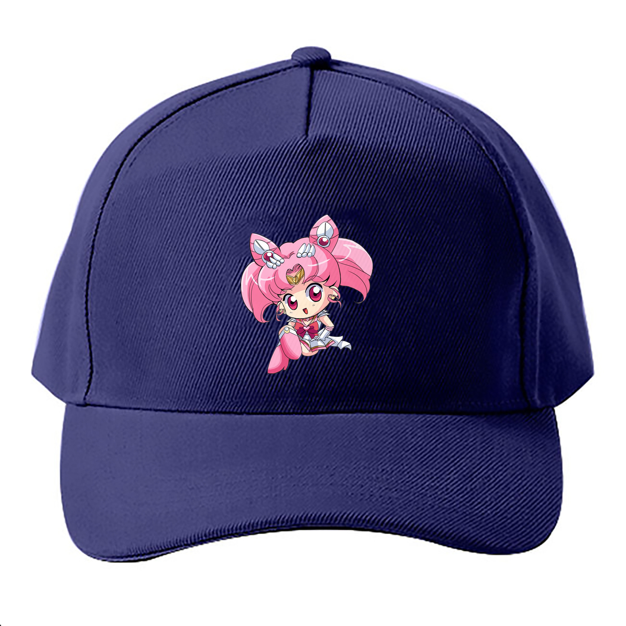 （画像用） 美少女戦士セーラームーン ちびうさ Sailor Moon Chibiusa Tsukino Usagi Small Lady Serenity ベースボールキャップ 綿100％ 男女兼用 帽子 スポーツ