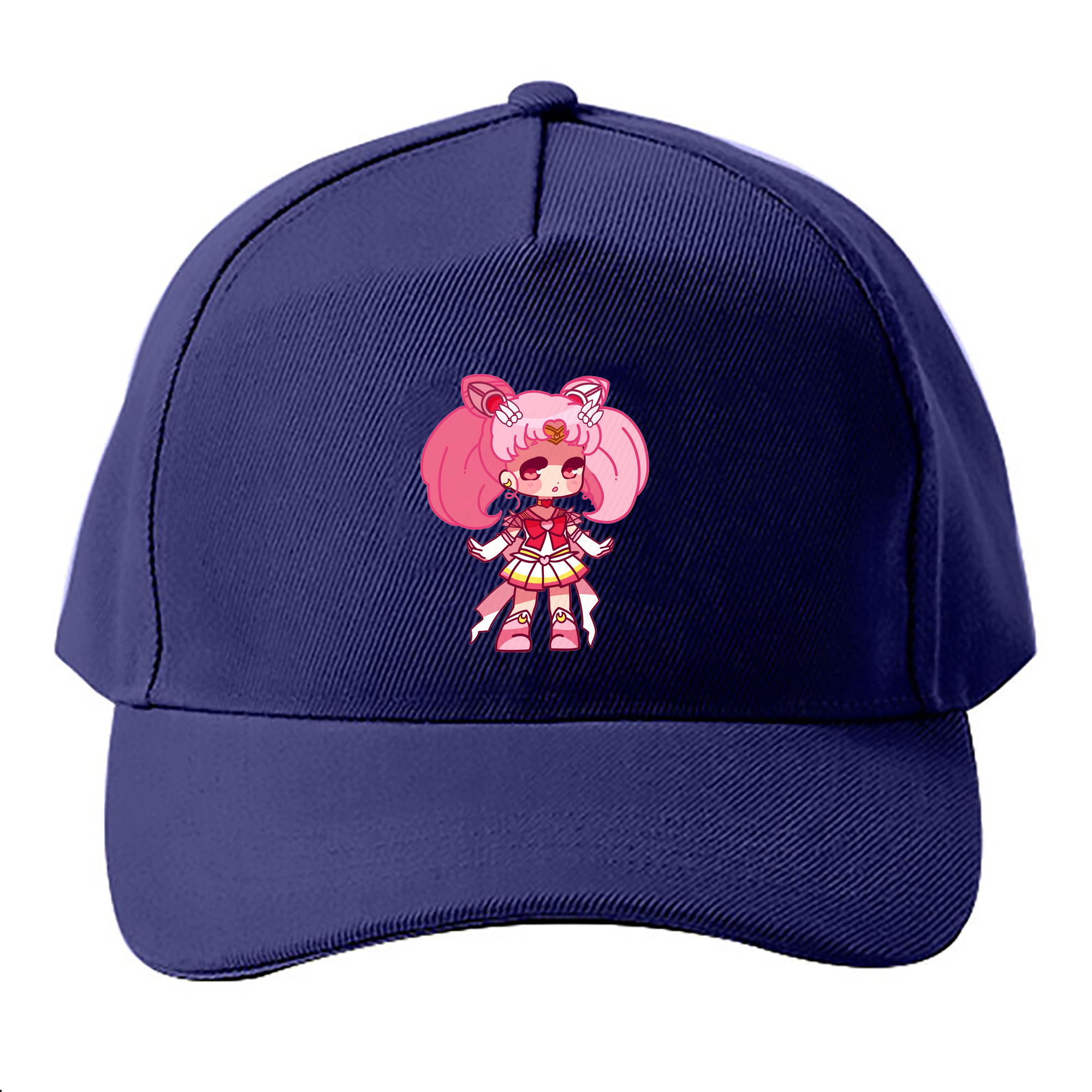 （画像用） 美少女戦士セーラームーン ちびうさ Sailor Moon Chibiusa Tsukino Usagi Small Lady Serenity ベースボールキャップ 綿100％ 男女兼用 帽子 スポーツ