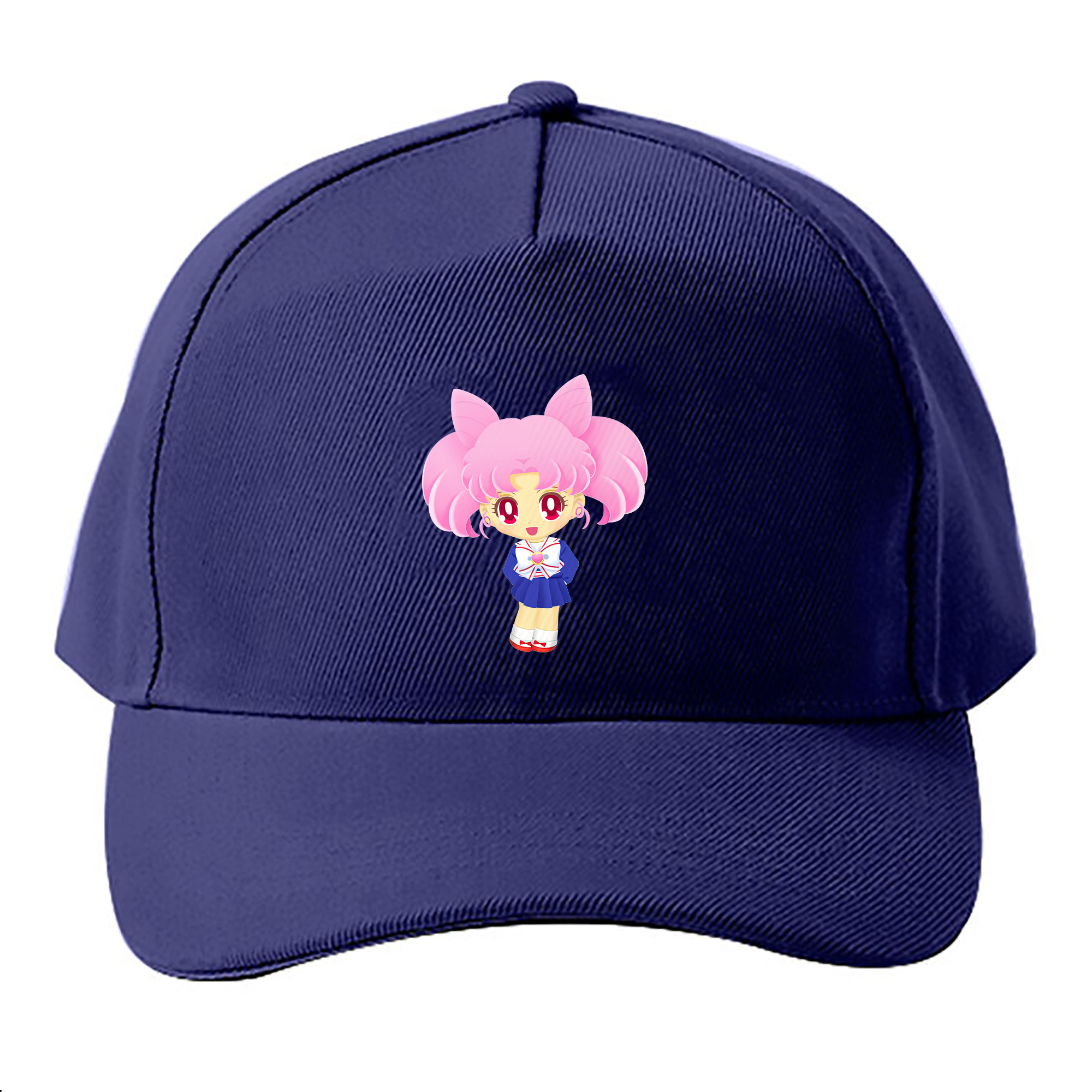 （画像用） 美少女戦士セーラームーン ちびうさ Sailor Moon Chibiusa Tsukino Usagi Small Lady Serenity ベースボールキャップ 綿100％ 男女兼用 帽子 スポーツ