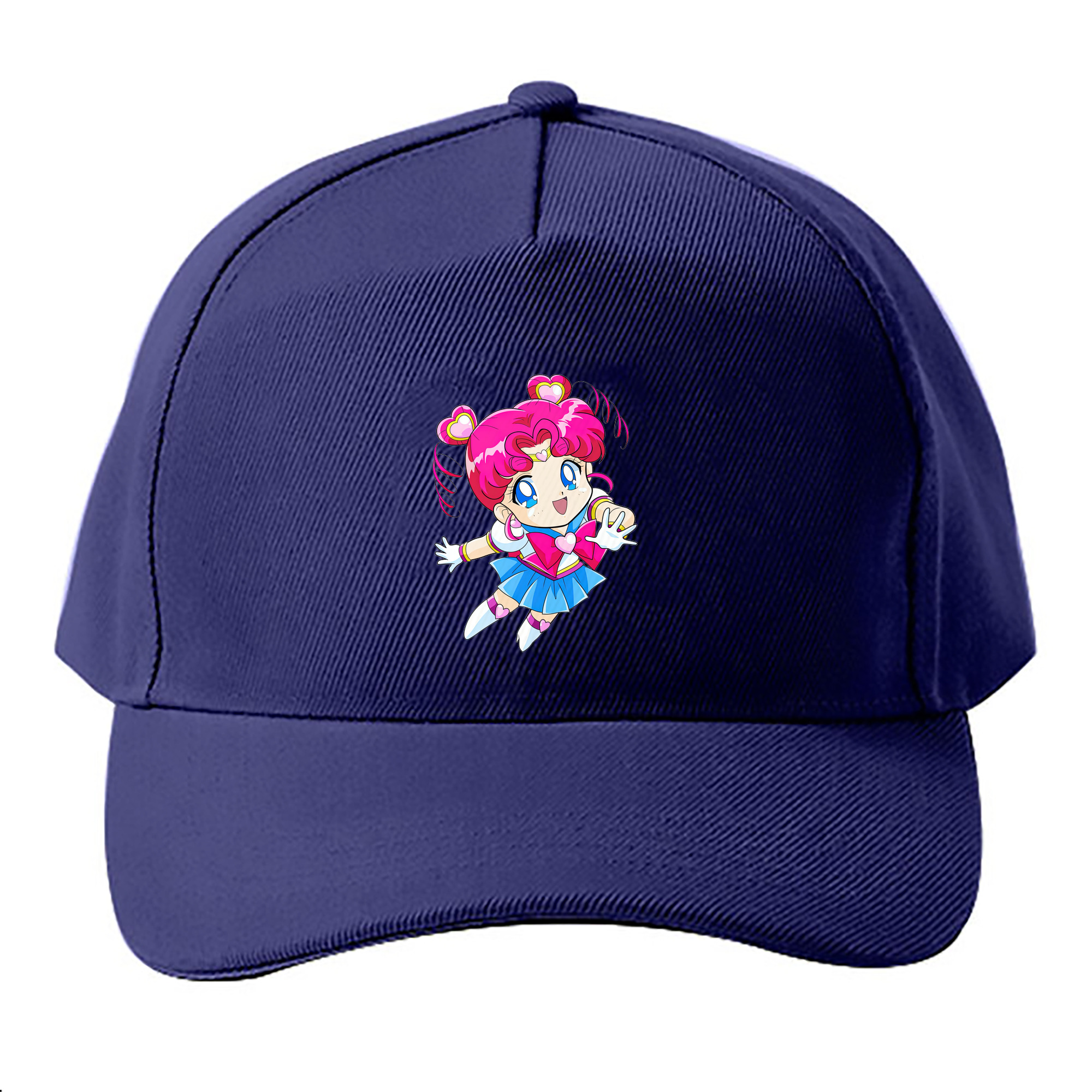 （画像用） 美少女戦士セーラームーン ちびうさ Sailor Moon Chibiusa Tsukino Usagi Small Lady Serenity ベースボールキャップ 綿100％ 男女兼用 帽子 スポーツ