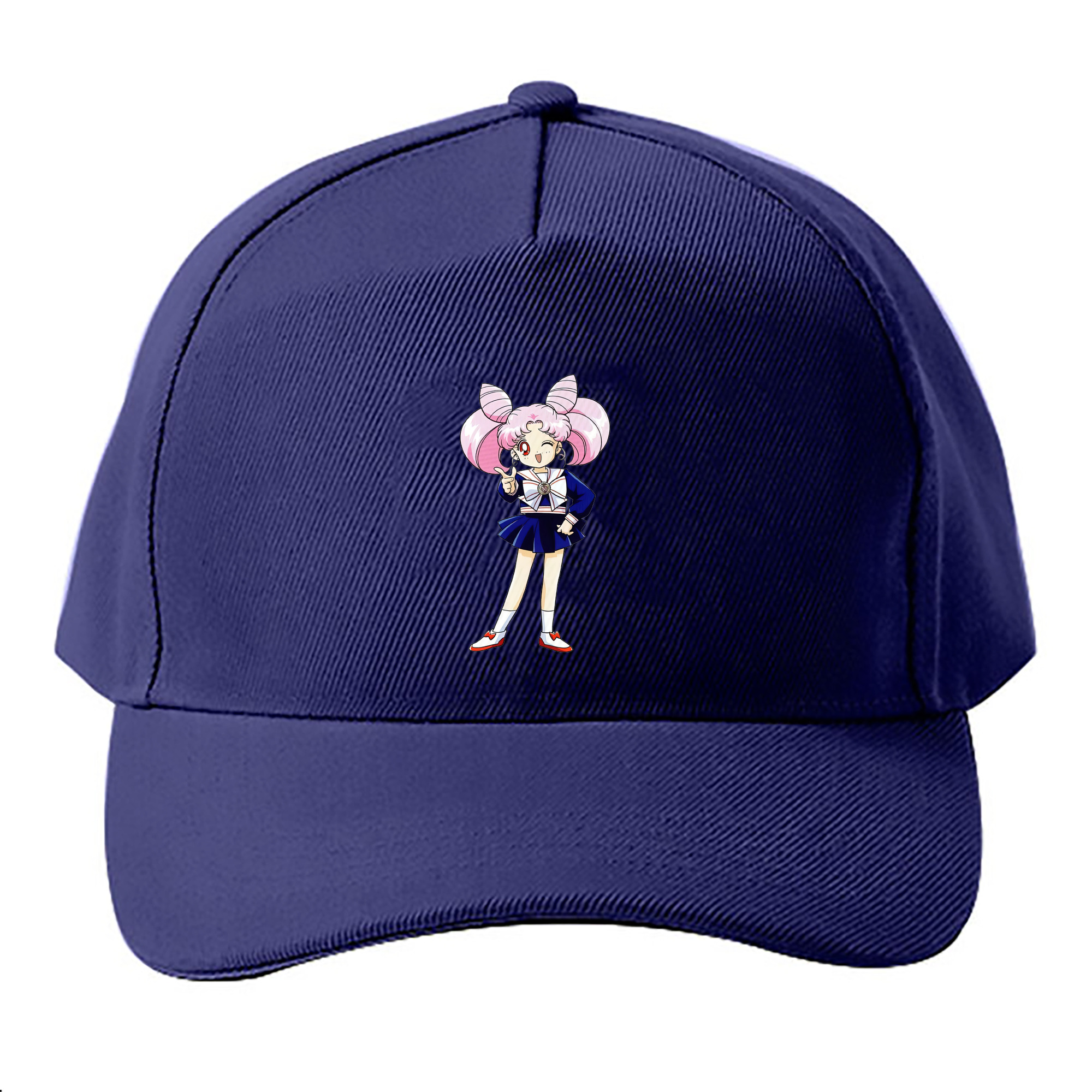 （画像用） 美少女戦士セーラームーン ちびうさ Sailor Moon Chibiusa Tsukino Usagi Small Lady Serenity ベースボールキャップ 綿100％ 男女兼用 帽子 スポーツ