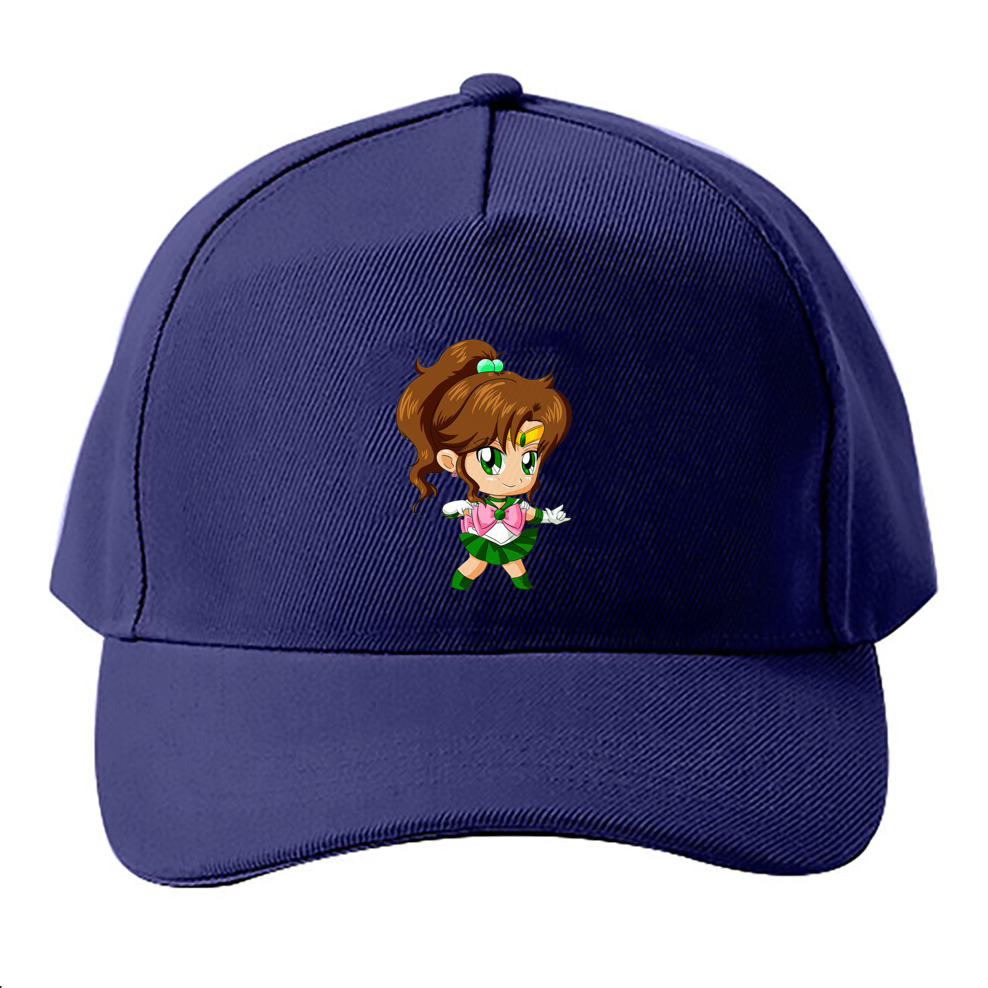 （画像用） 美少女戦士セーラームーン 木野 まこと きの まこと Sailor Moon Kino Makoto （セーラージュピター；Sailor Jupiter） ベースボールキャップ 綿100％ 男女兼用 帽子 スポーツ