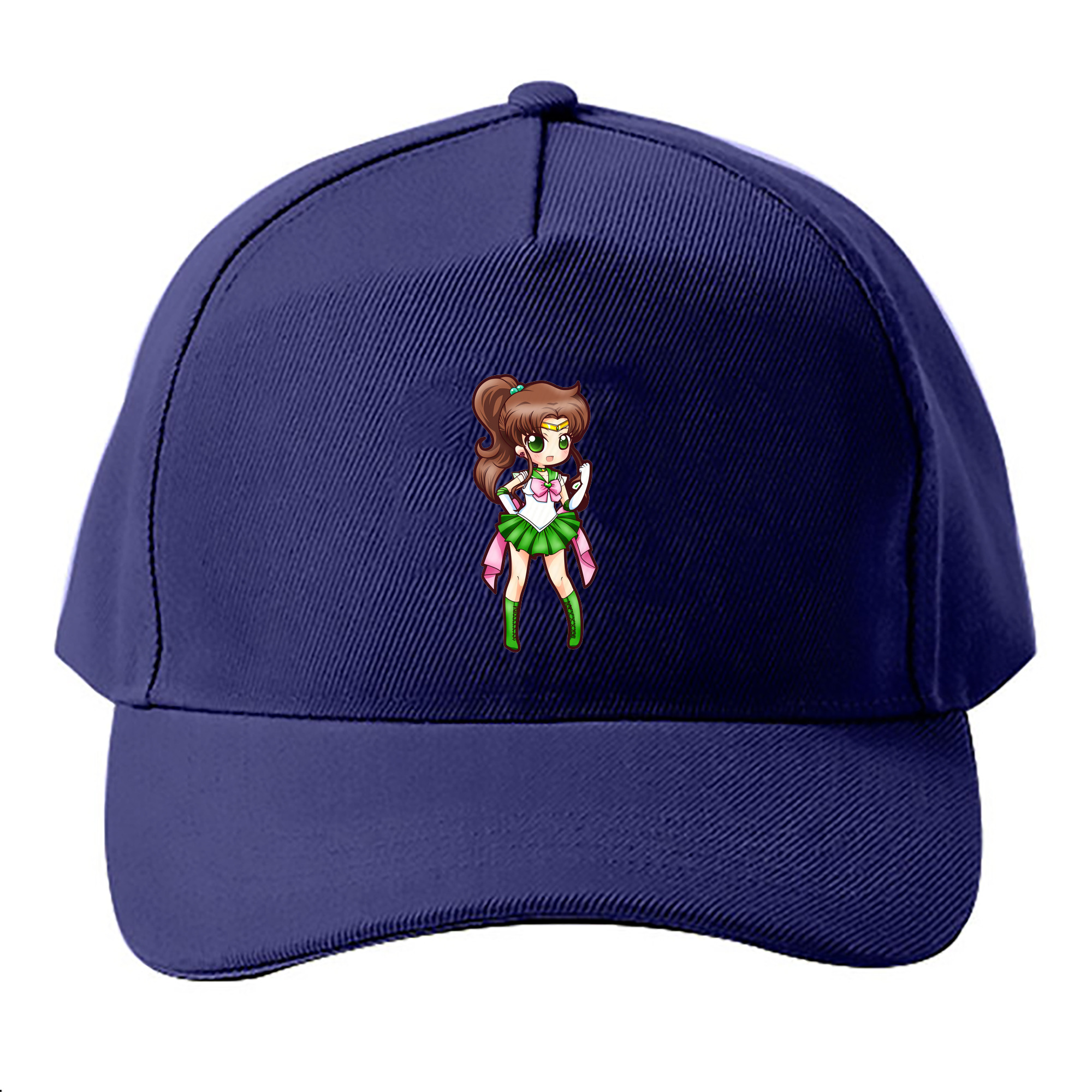 （画像用） 美少女戦士セーラームーン 木野 まこと きの まこと Sailor Moon Kino Makoto （セーラージュピター；Sailor Jupiter） ベースボールキャップ 綿100％ 男女兼用 帽子 スポーツ