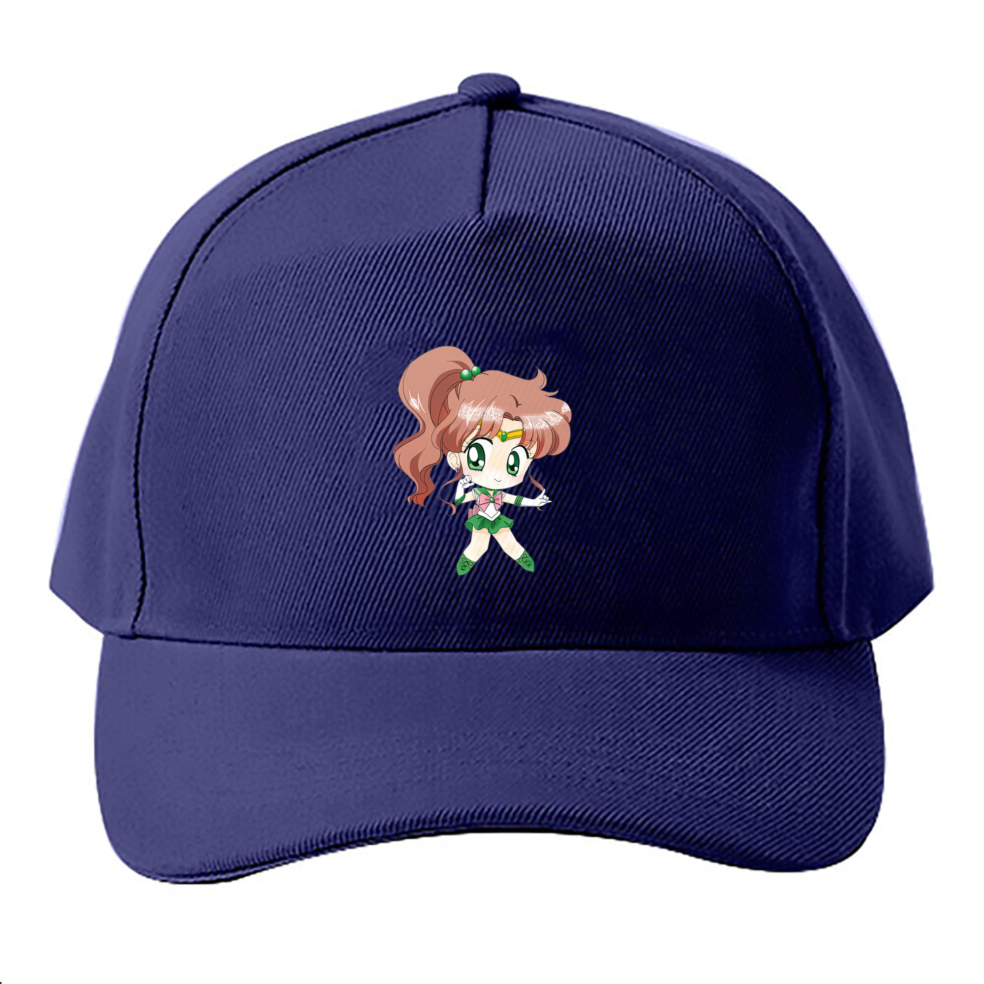 （画像用） 美少女戦士セーラームーン 木野 まこと きの まこと Sailor Moon Kino Makoto （セーラージュピター；Sailor Jupiter） ベースボールキャップ 綿100％ 男女兼用 帽子 スポーツ