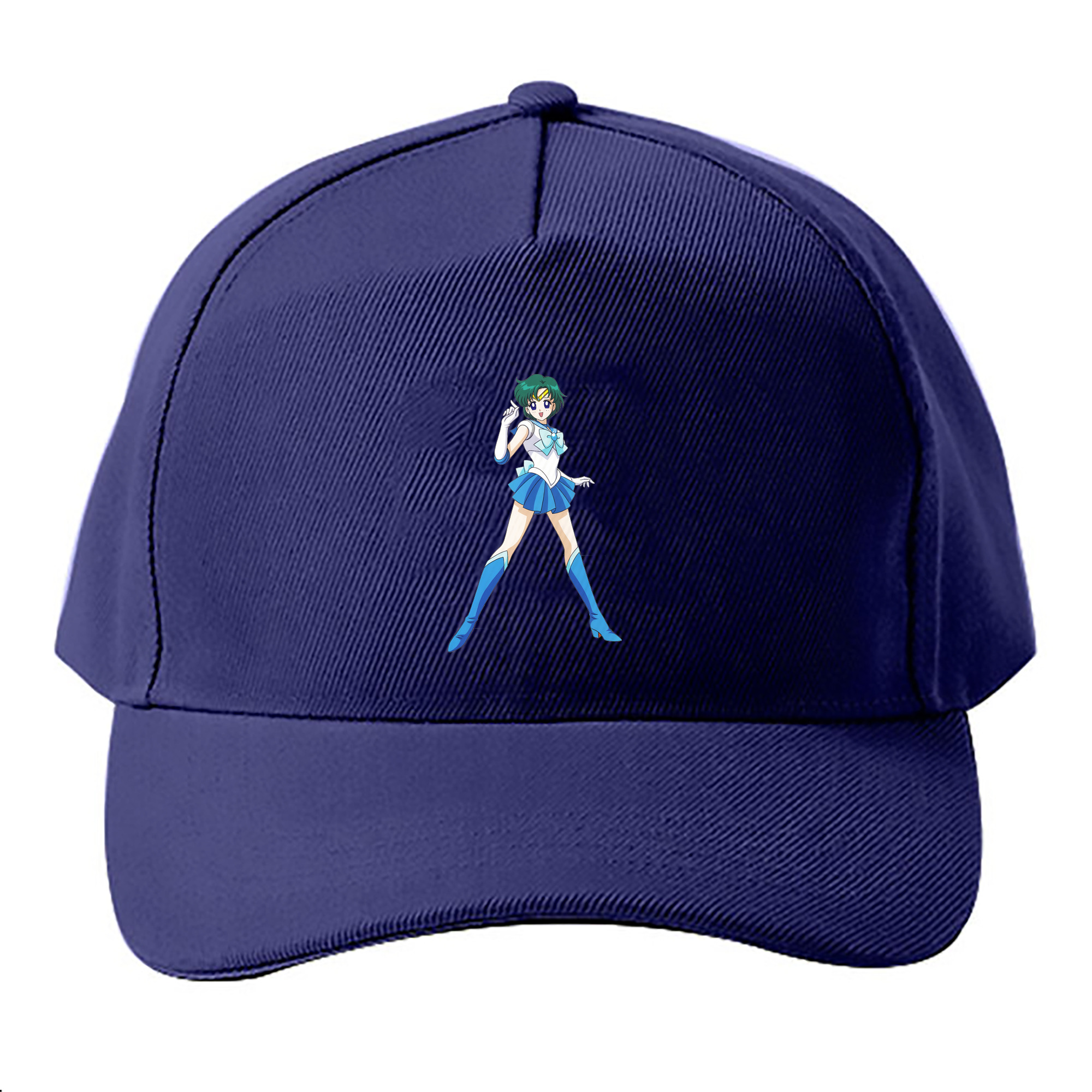 （画像用） 美少女戦士セーラームーン 海王 みちる（かいおう みちる） Sailor Moon Kaiou Michiru ベースボールキャップ 綿100％ 男女兼用 帽子 スポーツ