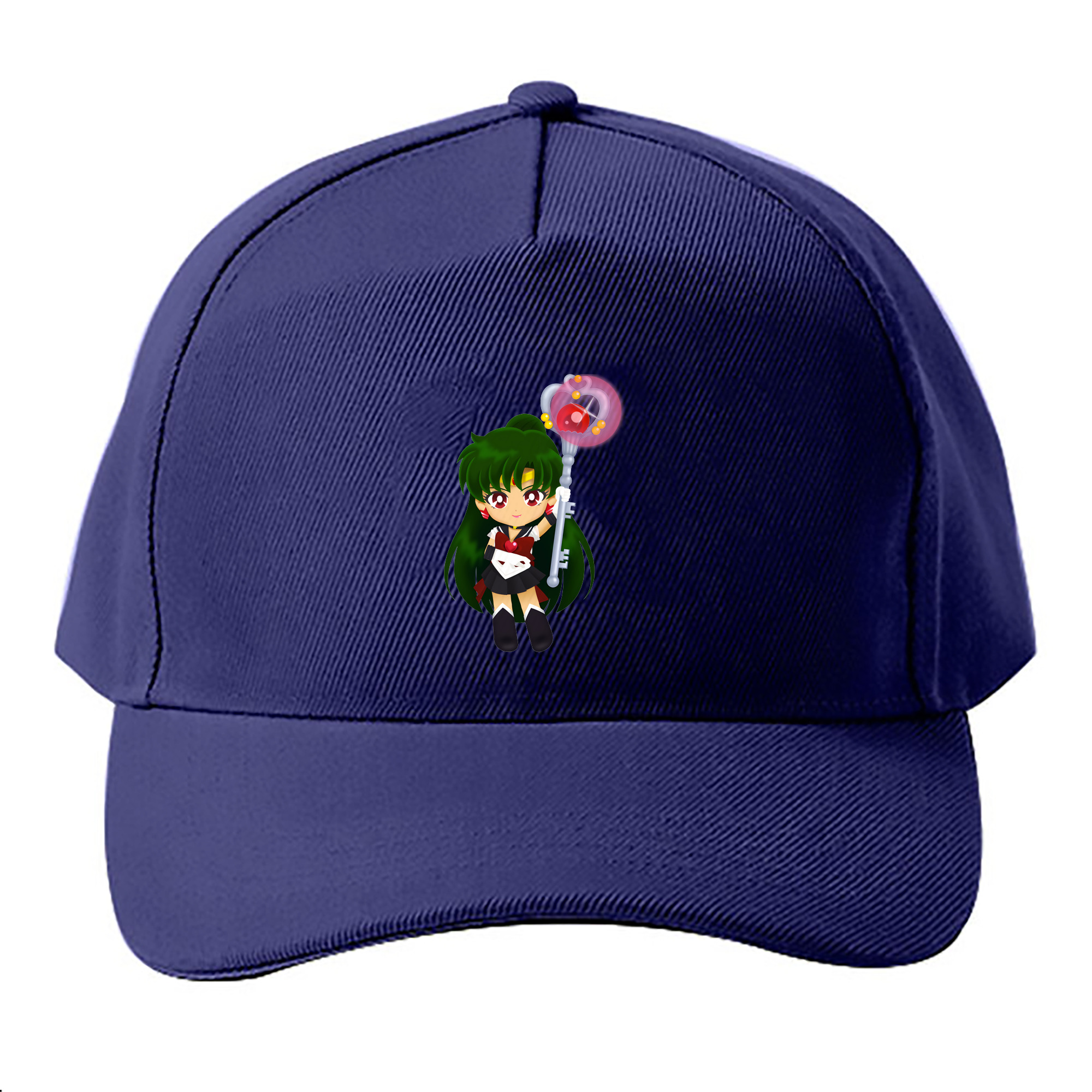 （画像用） 美少女戦士セーラームーン 冥王せつな Sailor Moon Meiou Setsuna ベースボールキャップ 綿100％ 男女兼用 帽子 スポーツ