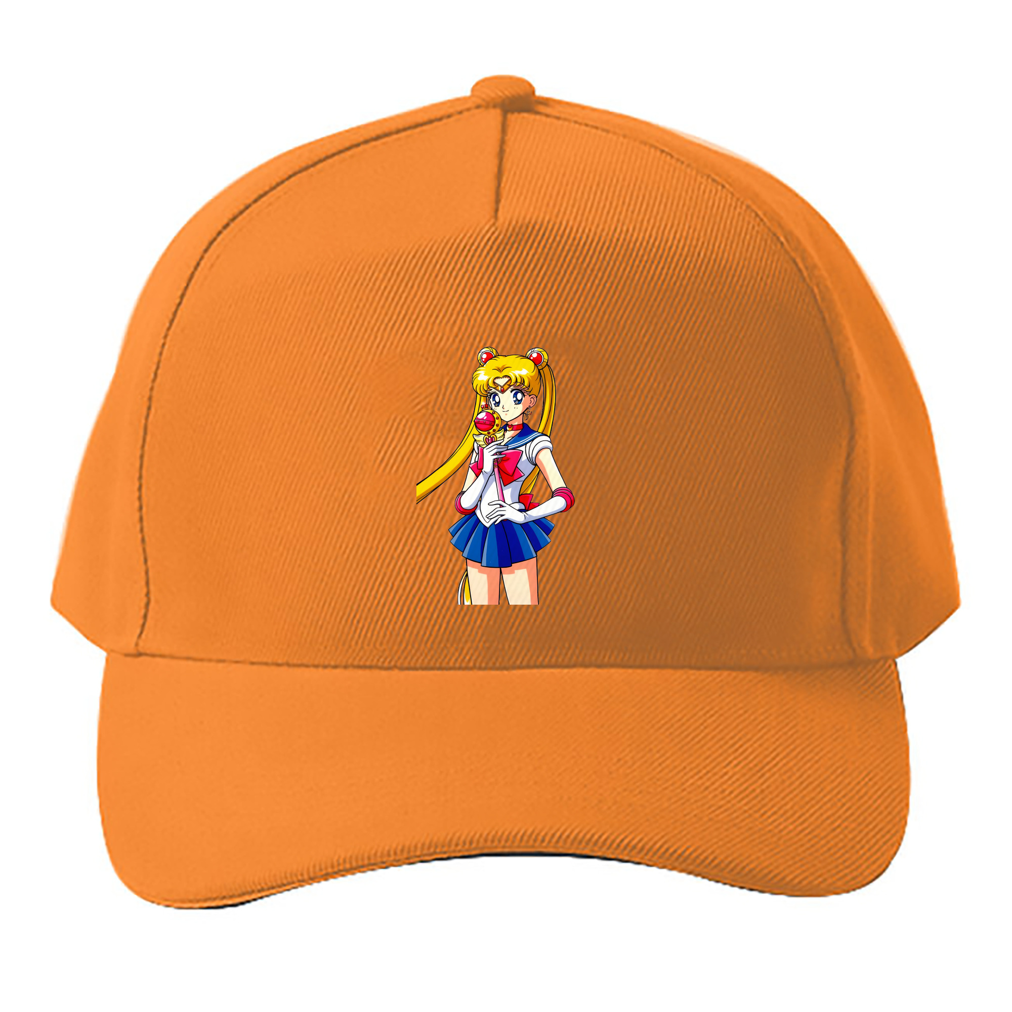 （画像用） 美少女戦士セーラームーン 月野 うさぎ つきの うさぎ Sailor Moon Tsukino Usagi ベースボールキャップ 綿100％ 男女兼用 帽子 スポーツ