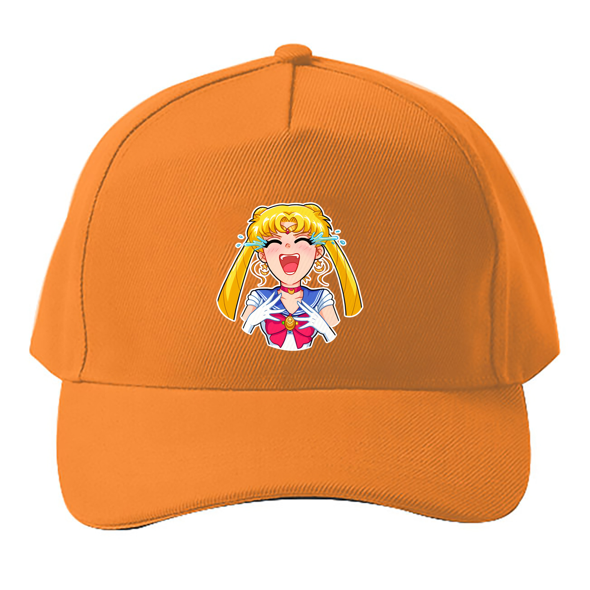 （画像用） 美少女戦士セーラームーン 月野 うさぎ つきの うさぎ Sailor Moon Tsukino Usagi ベースボールキャップ 綿100％ 男女兼用 帽子 スポーツ