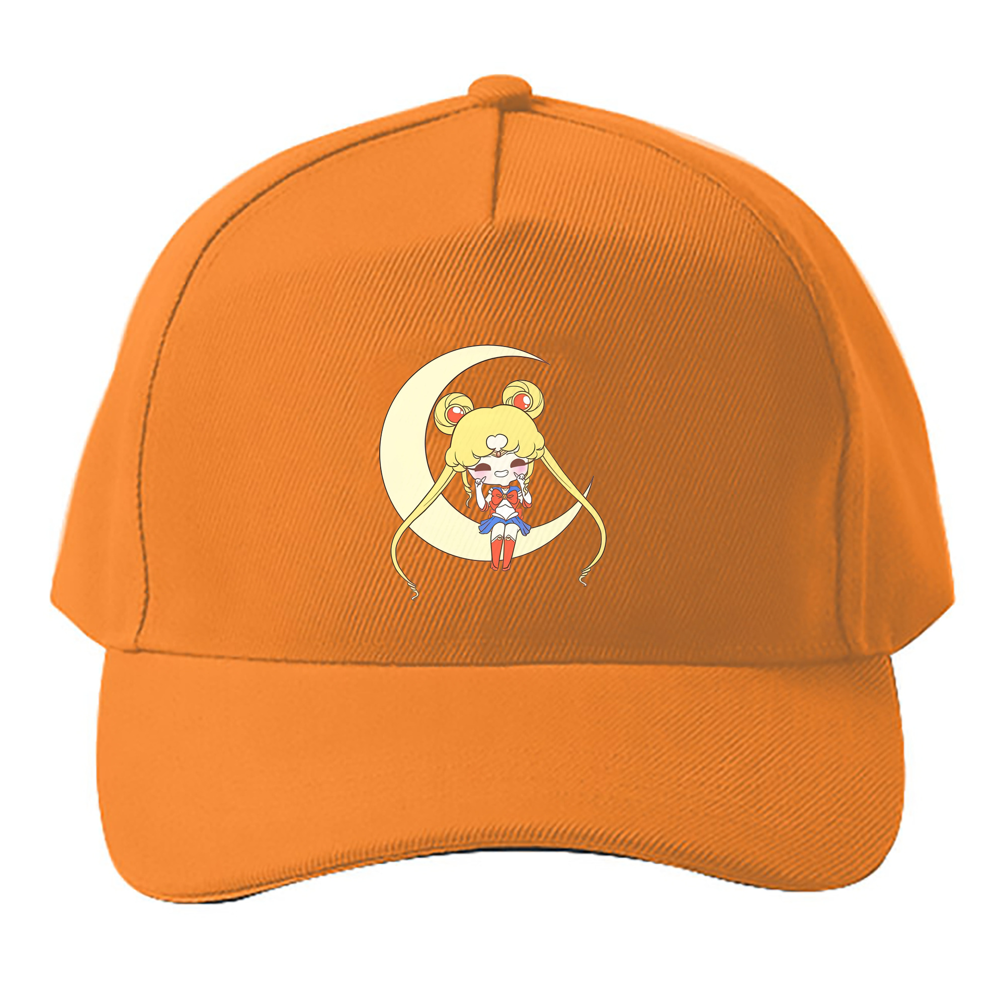 （画像用） 美少女戦士セーラームーン 月野 うさぎ つきの うさぎ Sailor Moon Tsukino Usagi ベースボールキャップ 綿100％ 男女兼用 帽子 スポーツ