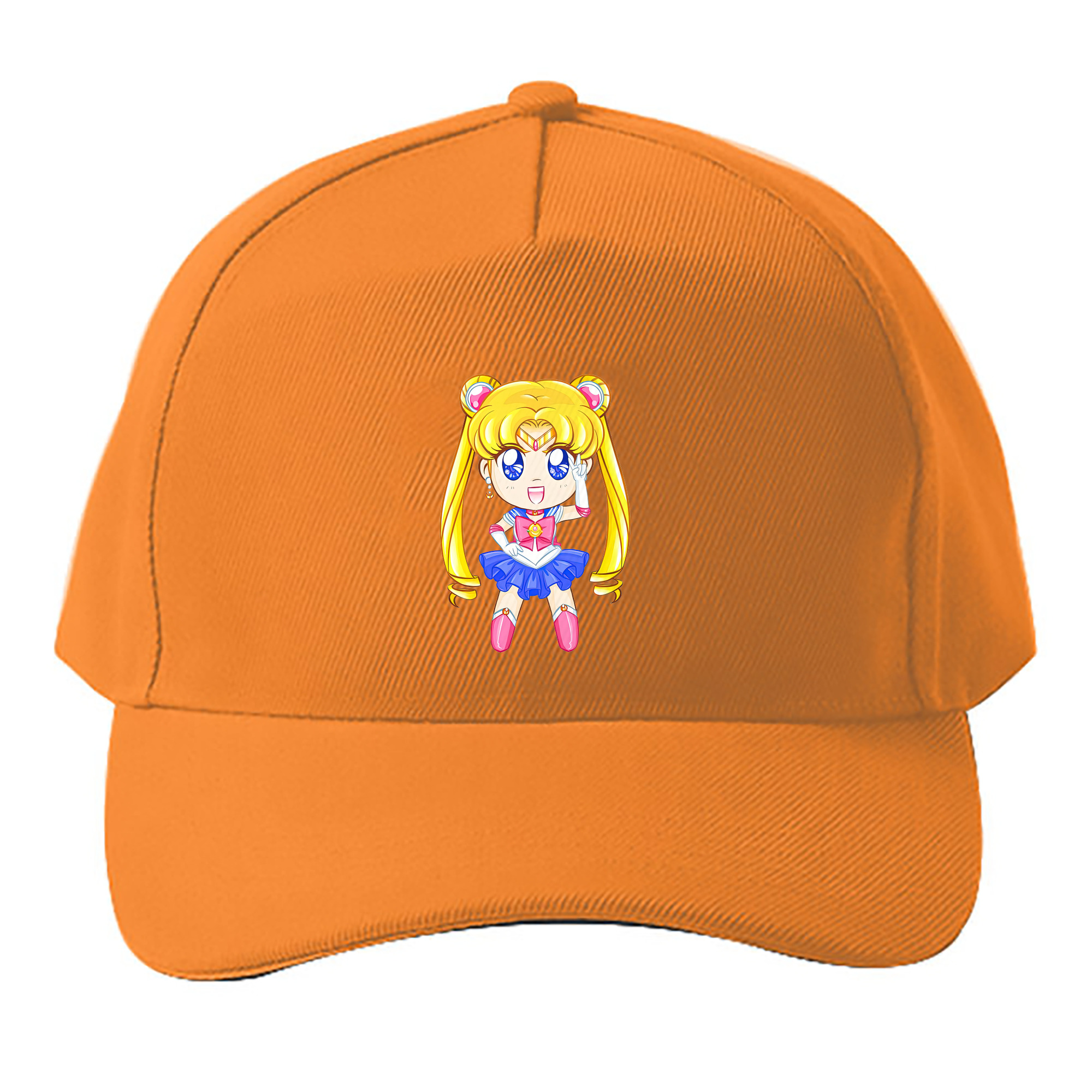 （画像用） 美少女戦士セーラームーン 月野 うさぎ つきの うさぎ Sailor Moon Tsukino Usagi ベースボールキャップ 綿100％ 男女兼用 帽子 スポーツ