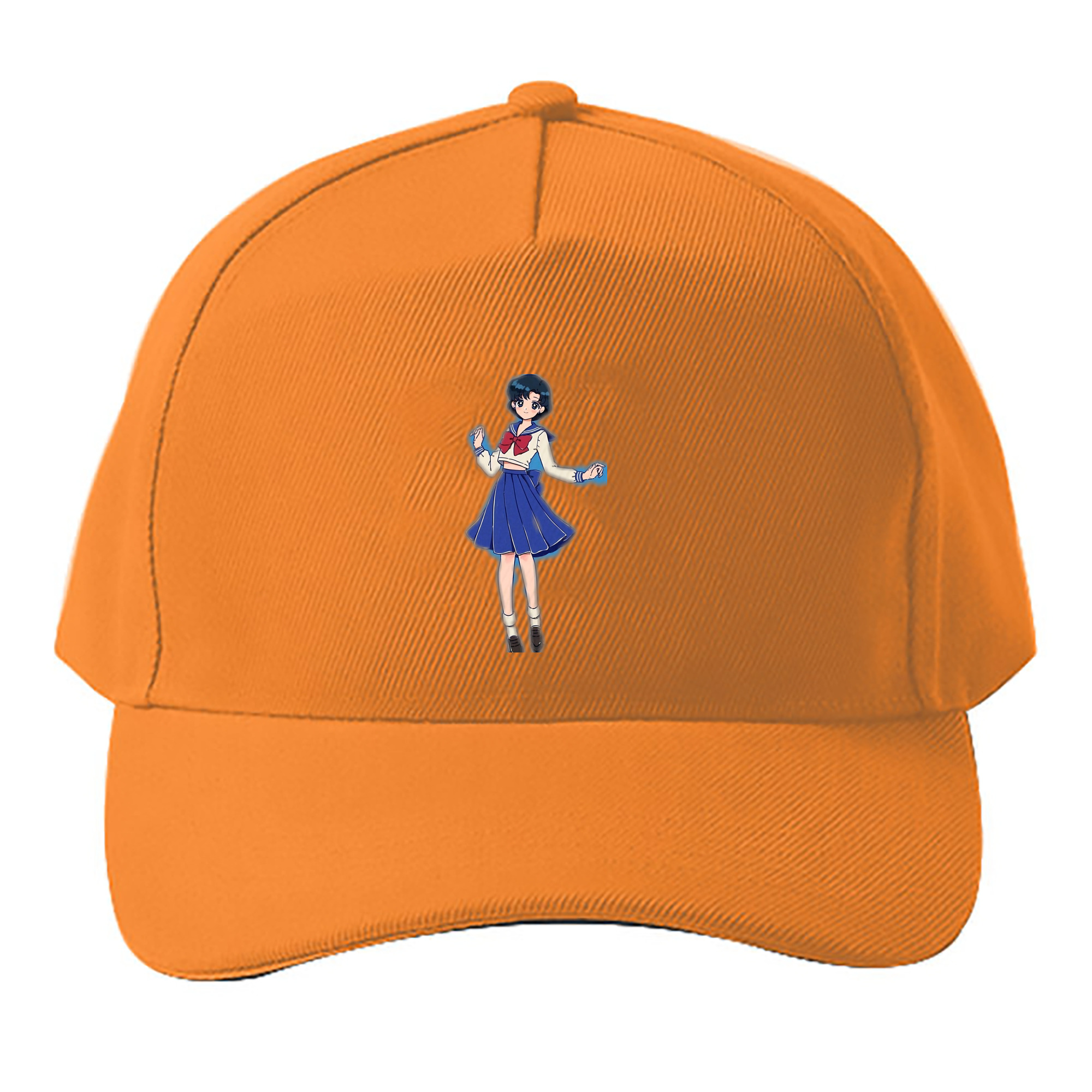 （画像用） 美少女戦士セーラームーン 水野 亜美 みずの あみ Sailor Moon Mizuno Ami ベースボールキャップ 綿100％ 男女兼用 帽子 スポーツ