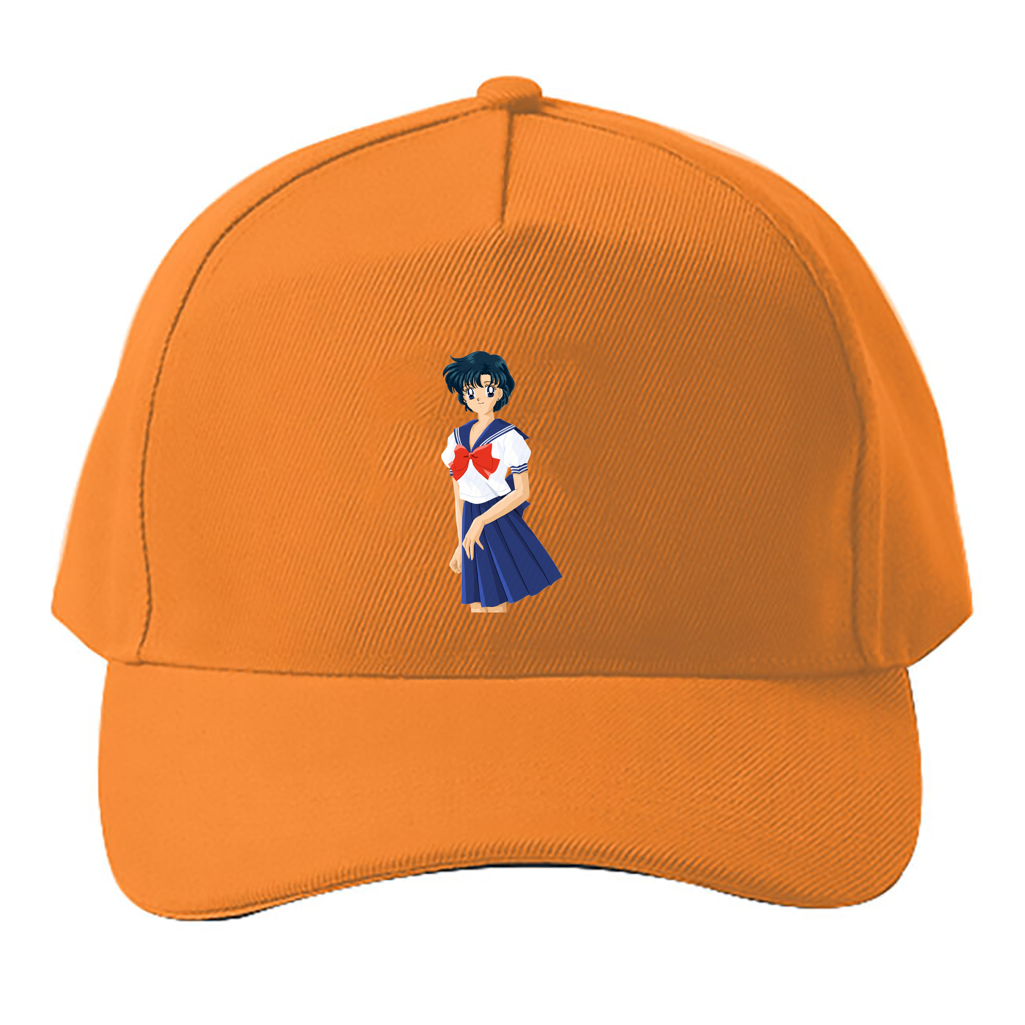（画像用） 美少女戦士セーラームーン 水野 亜美 みずの あみ Sailor Moon Mizuno Ami ベースボールキャップ 綿100％ 男女兼用 帽子 スポーツ