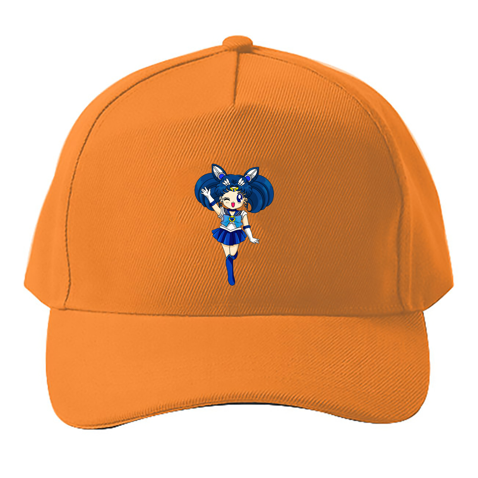 （画像用） 美少女戦士セーラームーン 水野 亜美 みずの あみ Sailor Moon Mizuno Ami ベースボールキャップ 綿100％ 男女兼用 帽子 スポーツ