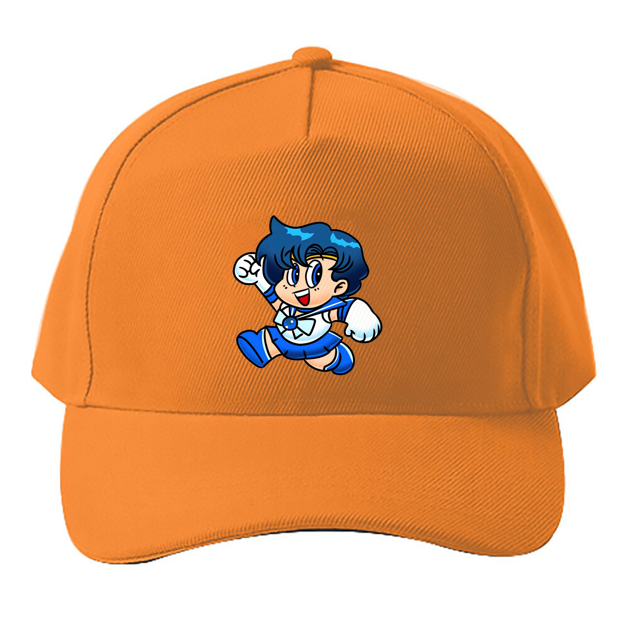 （画像用） 美少女戦士セーラームーン 水野 亜美 みずの あみ Sailor Moon Mizuno Ami ベースボールキャップ 綿100％ 男女兼用 帽子 スポーツ