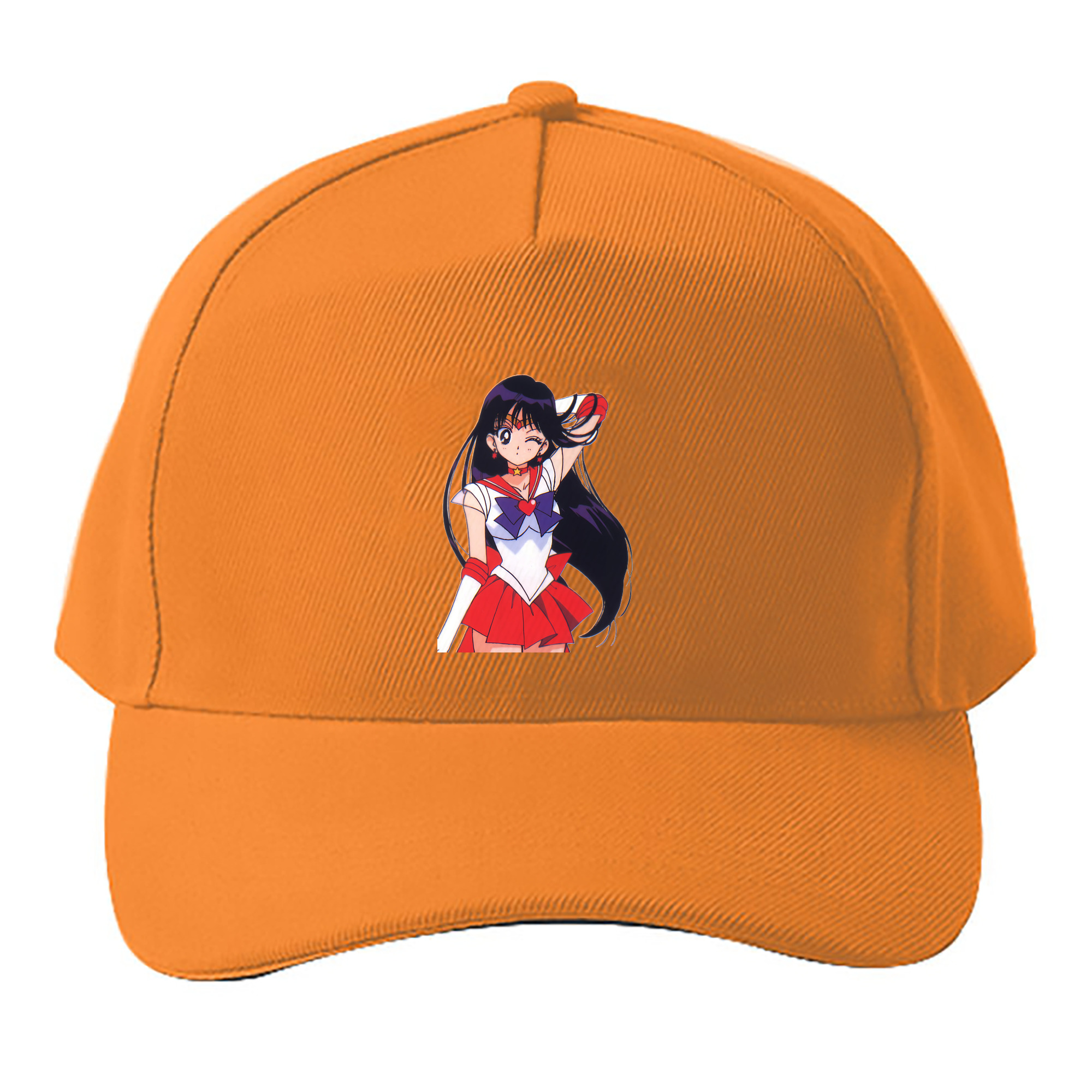 （画像用） 美少女戦士セーラームーン 火野レイ ひの レイ Sailor Moon Hino Rei （セーラーマーズ,Sailor Mars） ベースボールキャップ 綿100％ 男女兼用 帽子 スポーツ