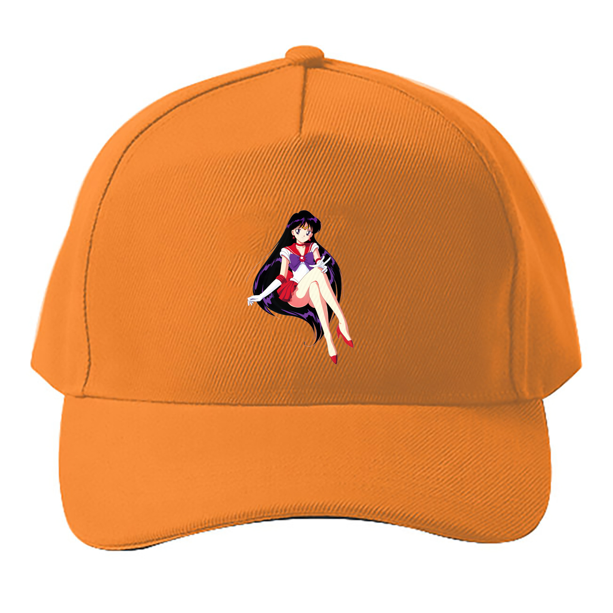 （画像用） 美少女戦士セーラームーン 火野レイ ひの レイ Sailor Moon Hino Rei （セーラーマーズ,Sailor Mars） ベースボールキャップ 綿100％ 男女兼用 帽子 スポーツ