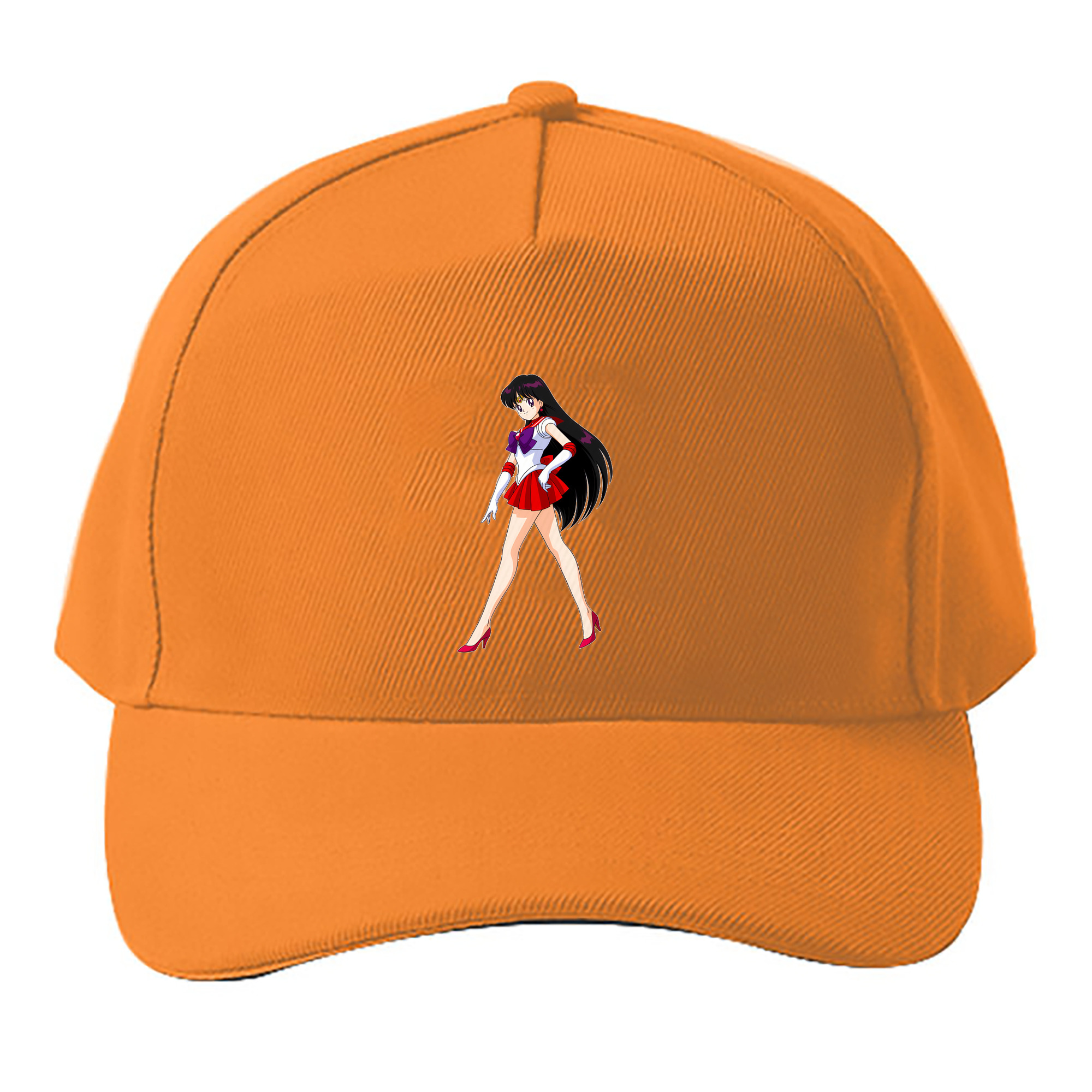 （画像用） 美少女戦士セーラームーン 火野レイ ひの レイ Sailor Moon Hino Rei （セーラーマーズ,Sailor Mars） ベースボールキャップ 綿100％ 男女兼用 帽子 スポーツ