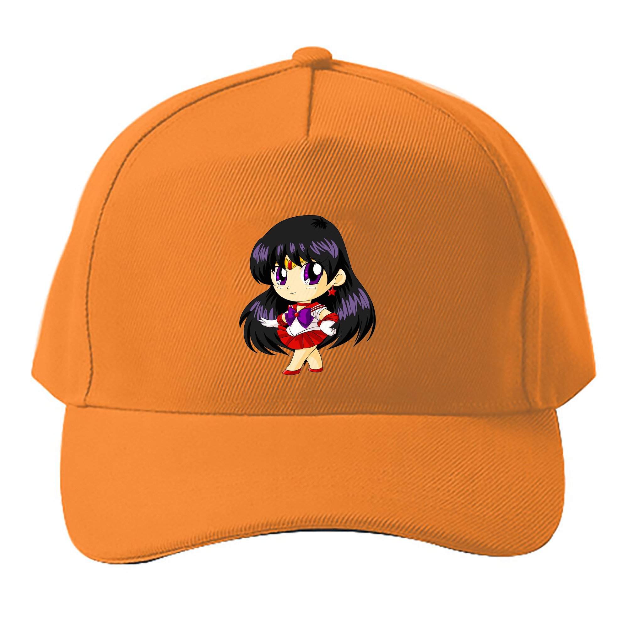 （画像用） 美少女戦士セーラームーン 火野レイ ひの レイ Sailor Moon Hino Rei （セーラーマーズ,Sailor Mars） ベースボールキャップ 綿100％ 男女兼用 帽子 スポーツ