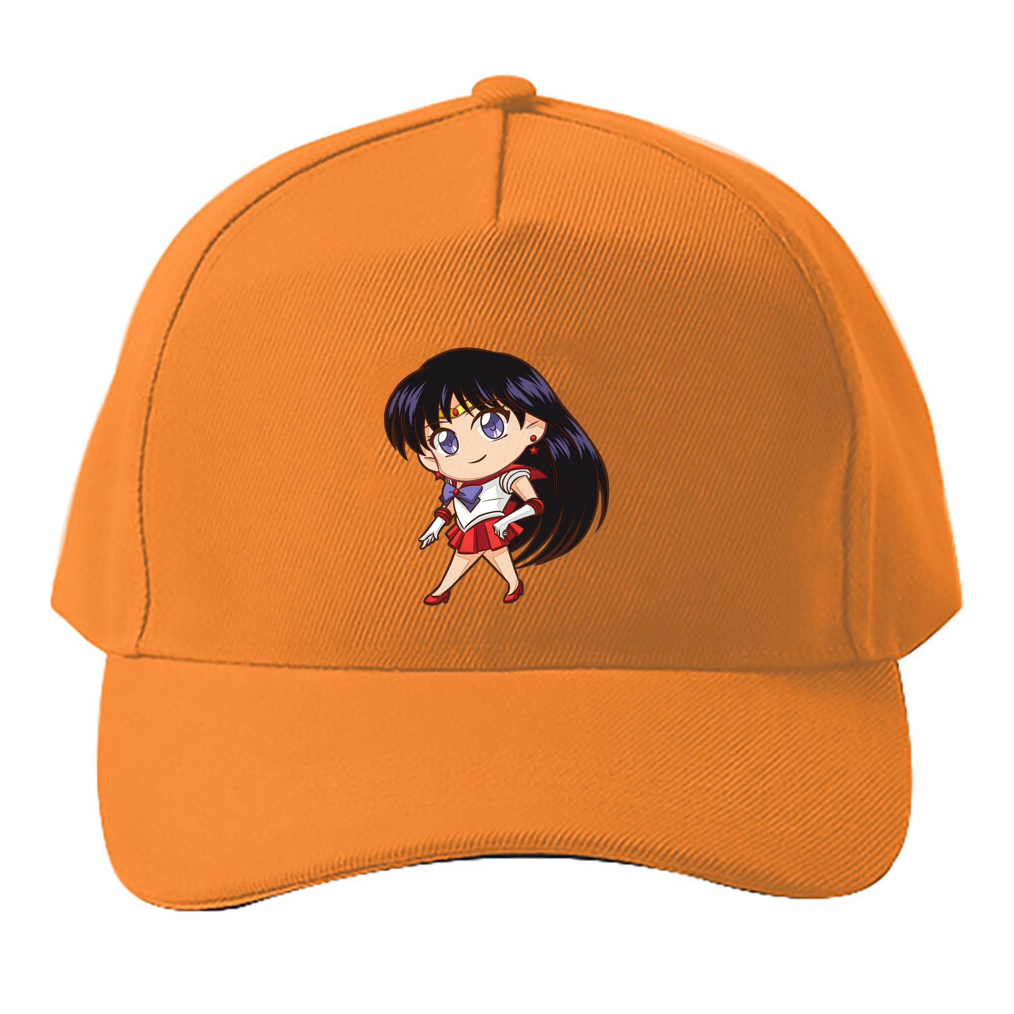（画像用） 美少女戦士セーラームーン 火野レイ ひの レイ Sailor Moon Hino Rei （セーラーマーズ,Sailor Mars） ベースボールキャップ 綿100％ 男女兼用 帽子 スポーツ