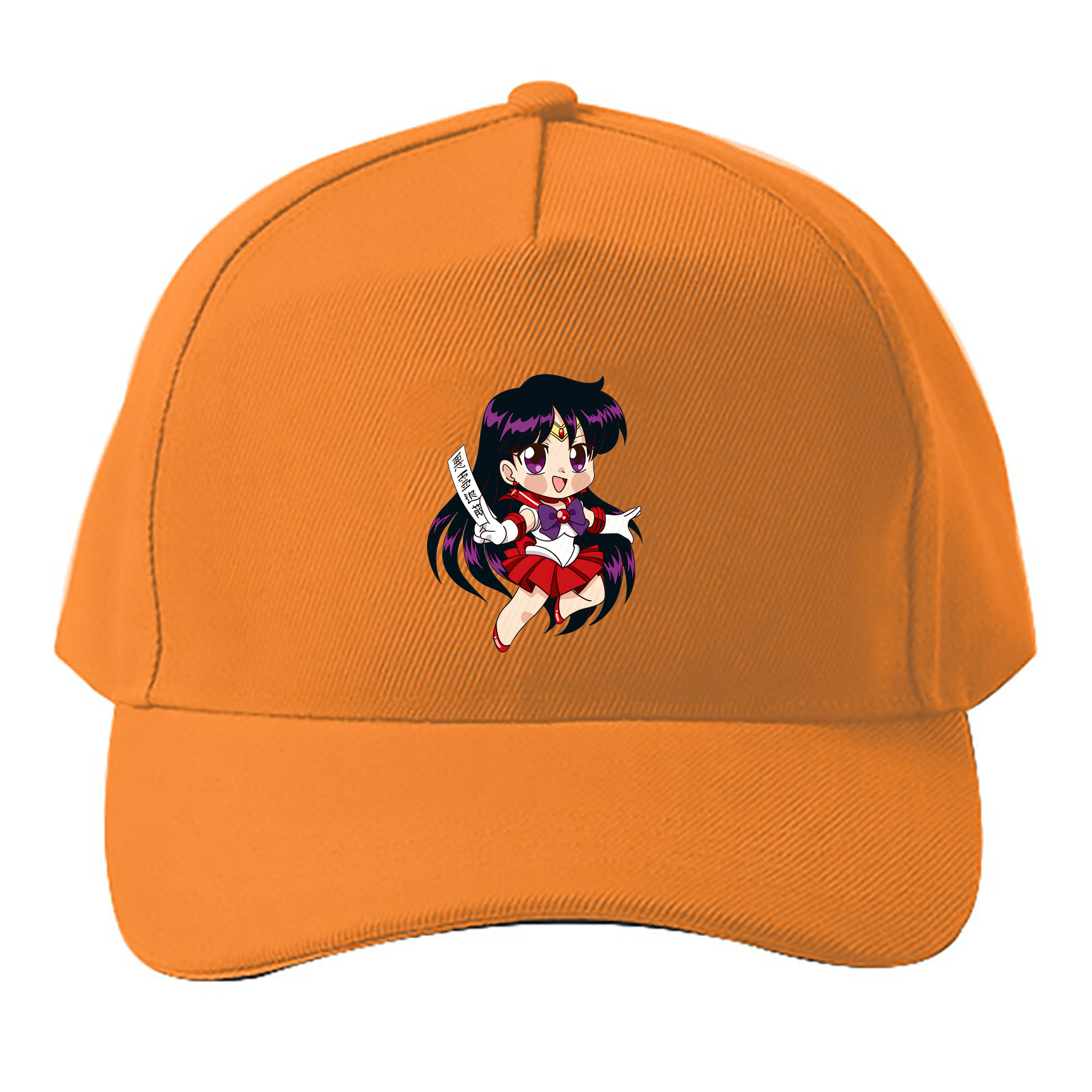（画像用） 美少女戦士セーラームーン 火野レイ ひの レイ Sailor Moon Hino Rei （セーラーマーズ,Sailor Mars） ベースボールキャップ 綿100％ 男女兼用 帽子 スポーツ