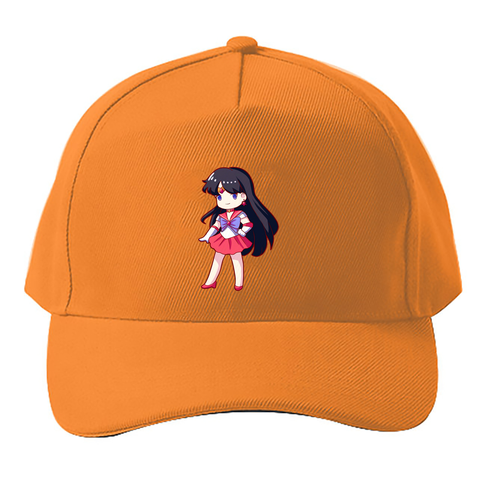 （画像用） 美少女戦士セーラームーン 火野レイ ひの レイ Sailor Moon Hino Rei （セーラーマーズ,Sailor Mars） ベースボールキャップ 綿100％ 男女兼用 帽子 スポーツ