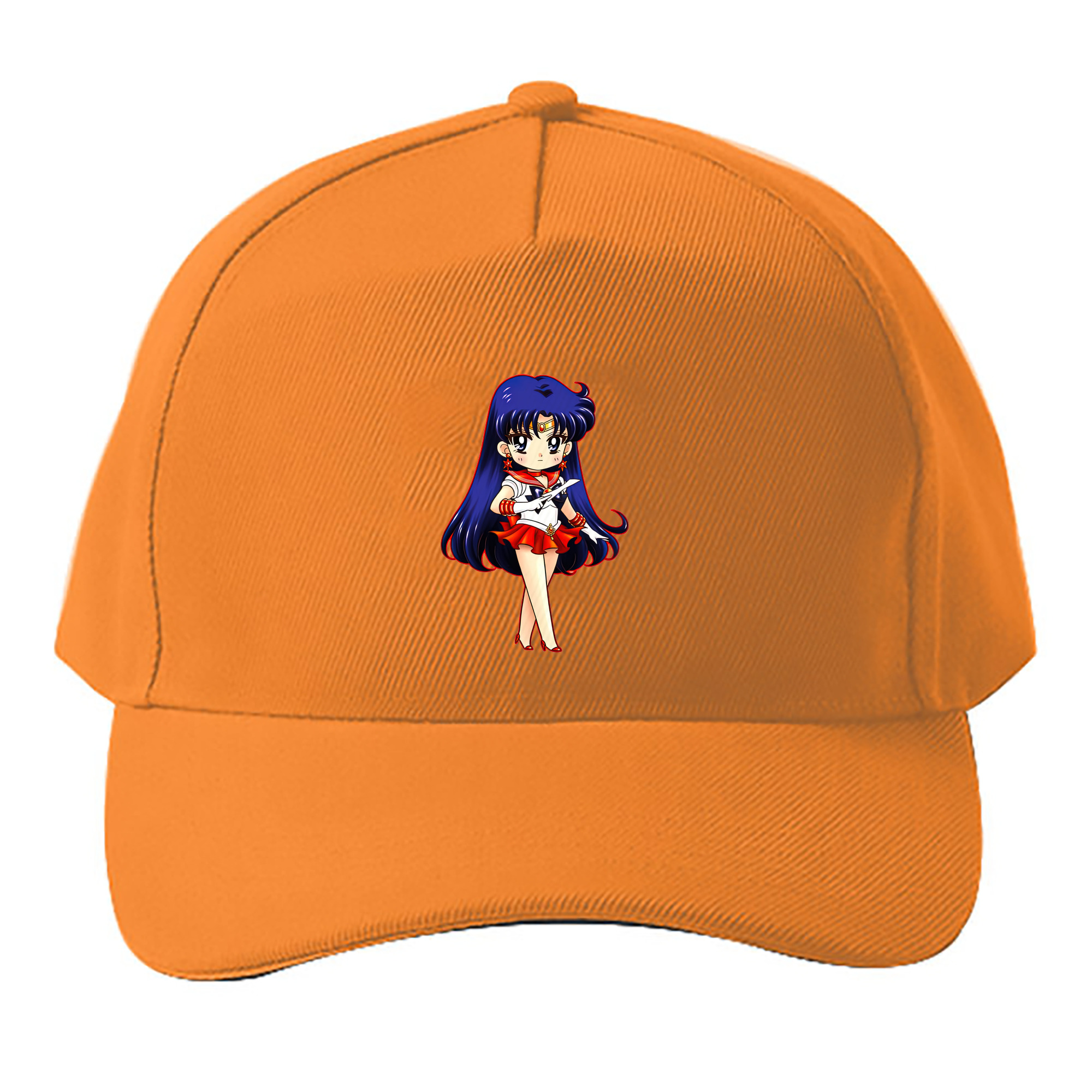 （画像用） 美少女戦士セーラームーン 火野レイ ひの レイ Sailor Moon Hino Rei （セーラーマーズ,Sailor Mars） ベースボールキャップ 綿100％ 男女兼用 帽子 スポーツ