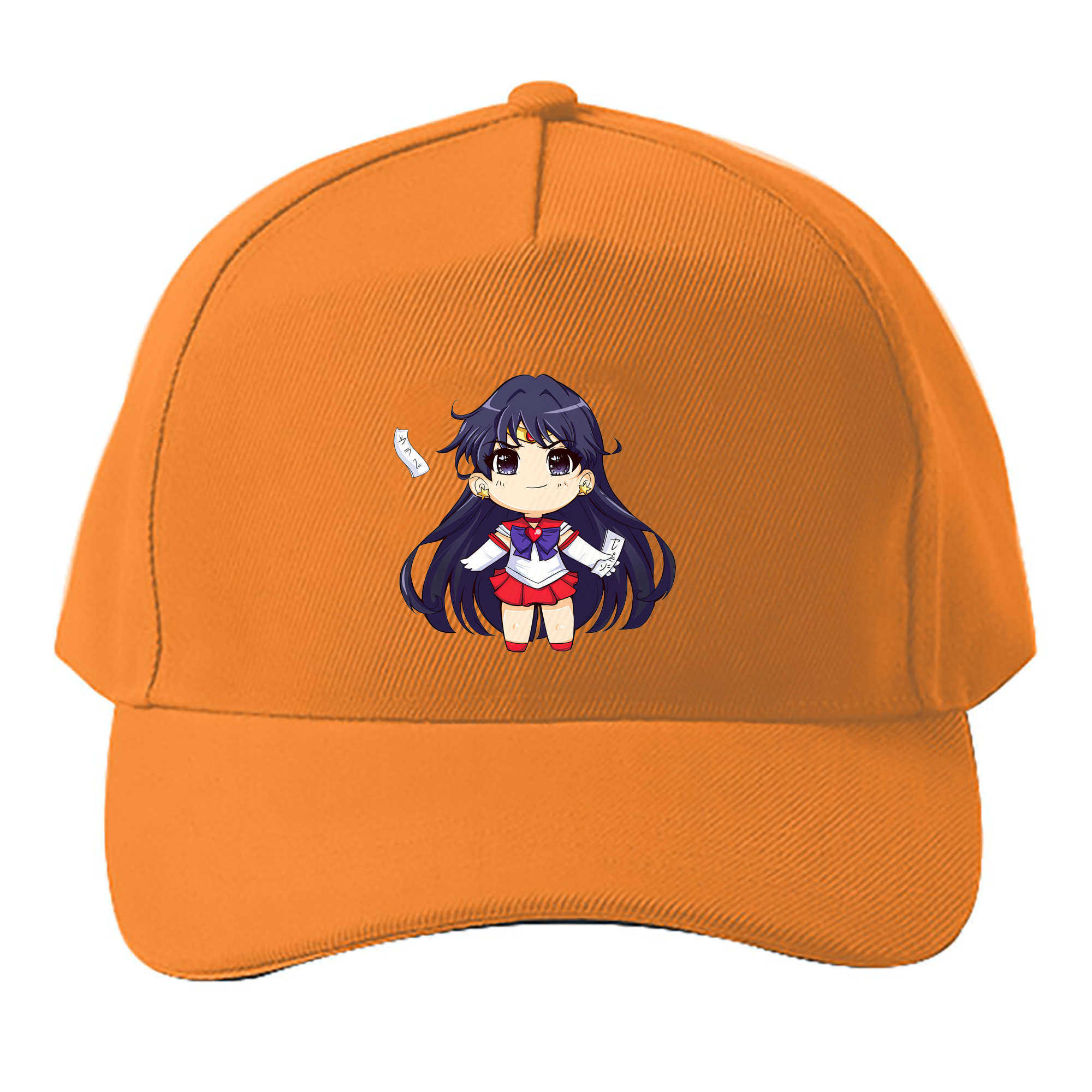 （画像用） 美少女戦士セーラームーン 火野レイ ひの レイ Sailor Moon Hino Rei （セーラーマーズ,Sailor Mars） ベースボールキャップ 綿100％ 男女兼用 帽子 スポーツ
