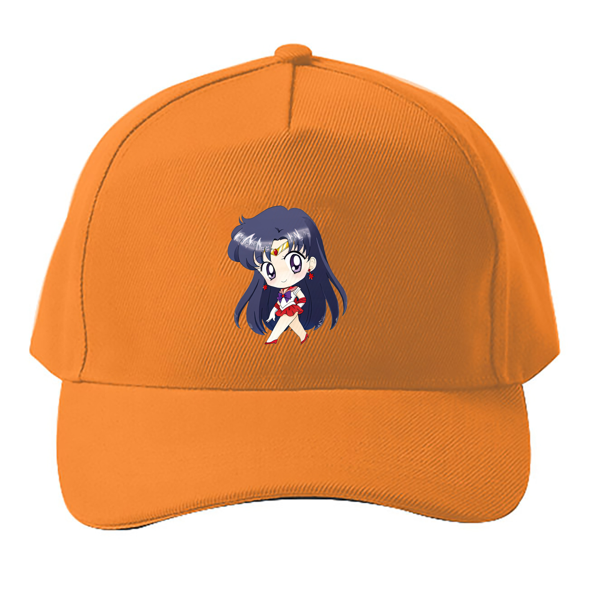 （画像用） 美少女戦士セーラームーン 火野レイ ひの レイ Sailor Moon Hino Rei （セーラーマーズ,Sailor Mars） ベースボールキャップ 綿100％ 男女兼用 帽子 スポーツ