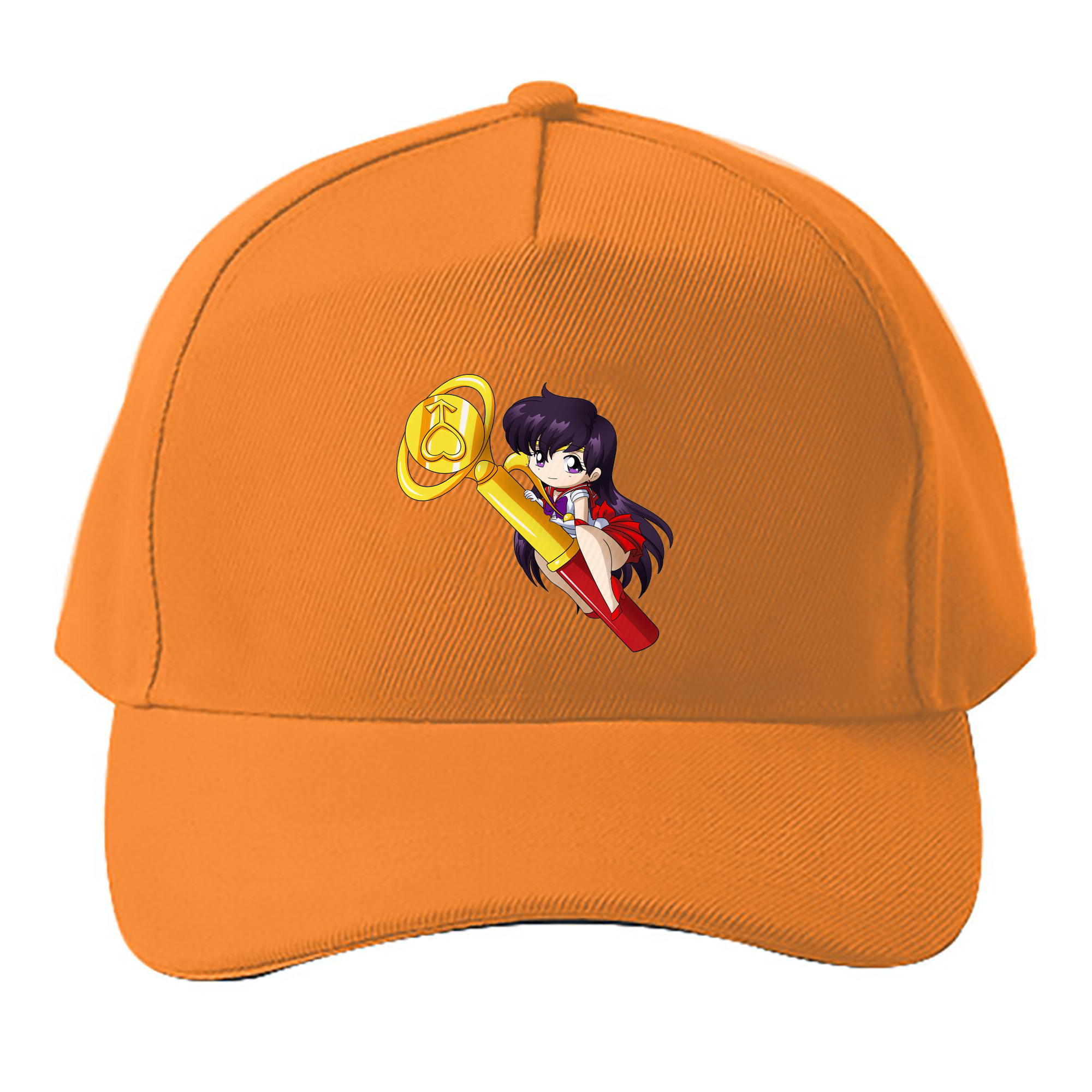 （画像用） 美少女戦士セーラームーン 火野レイ ひの レイ Sailor Moon Hino Rei （セーラーマーズ,Sailor Mars） ベースボールキャップ 綿100％ 男女兼用 帽子 スポーツ