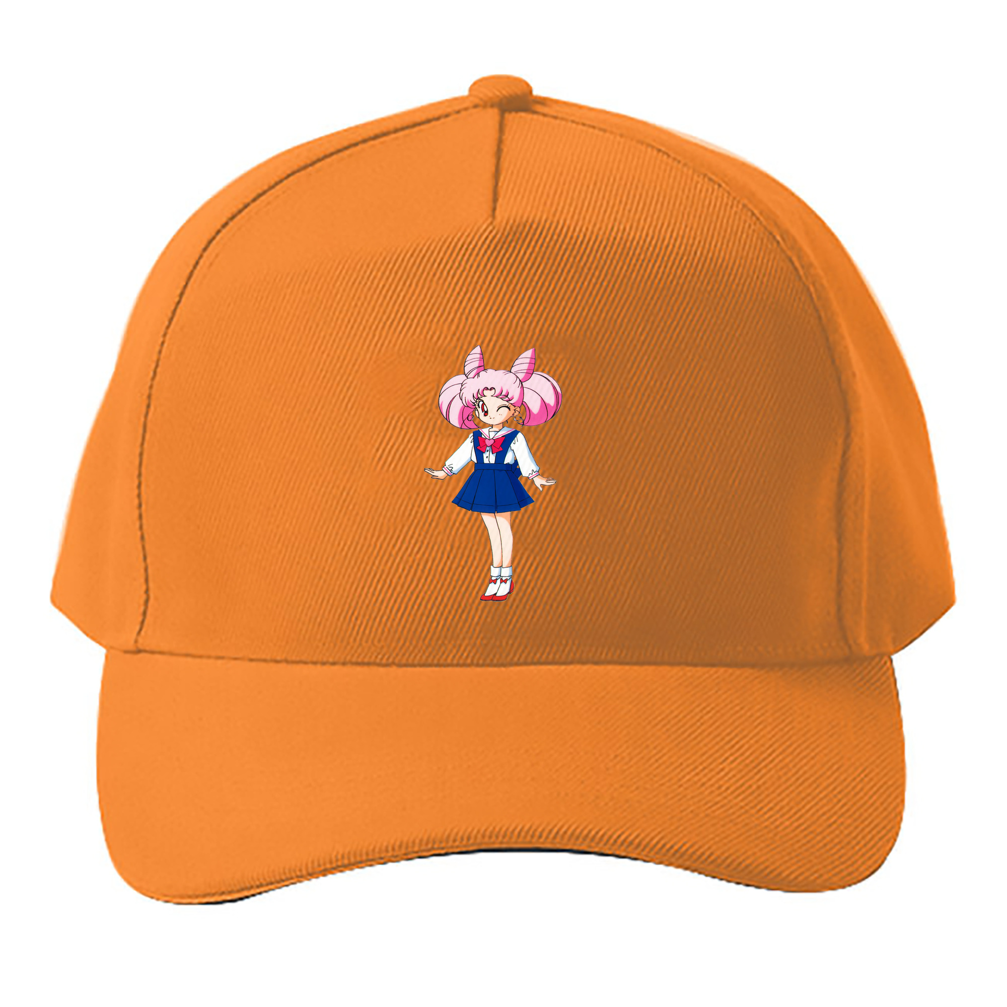 （画像用） 美少女戦士セーラームーン ちびうさ Sailor Moon Chibiusa Tsukino Usagi Small Lady Serenity ベースボールキャップ 綿100％ 男女兼用 帽子 スポーツ