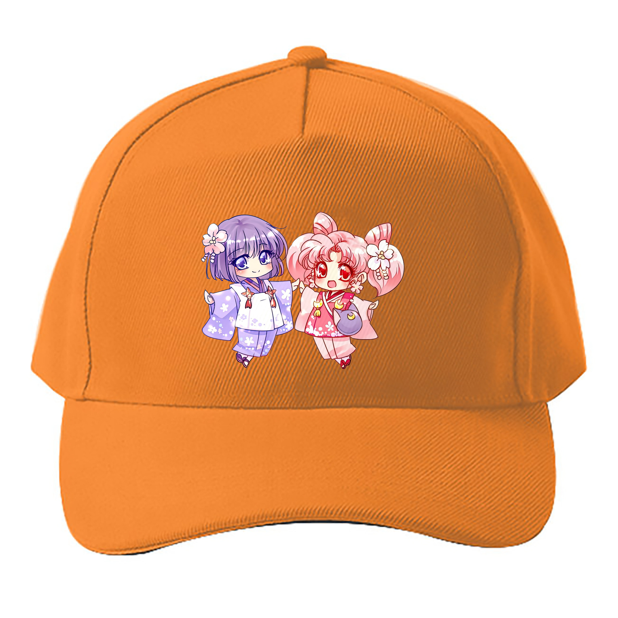 （画像用） 美少女戦士セーラームーン ちびうさ Sailor Moon Chibiusa Tsukino Usagi Small Lady Serenity ベースボールキャップ 綿100％ 男女兼用 帽子 スポーツ